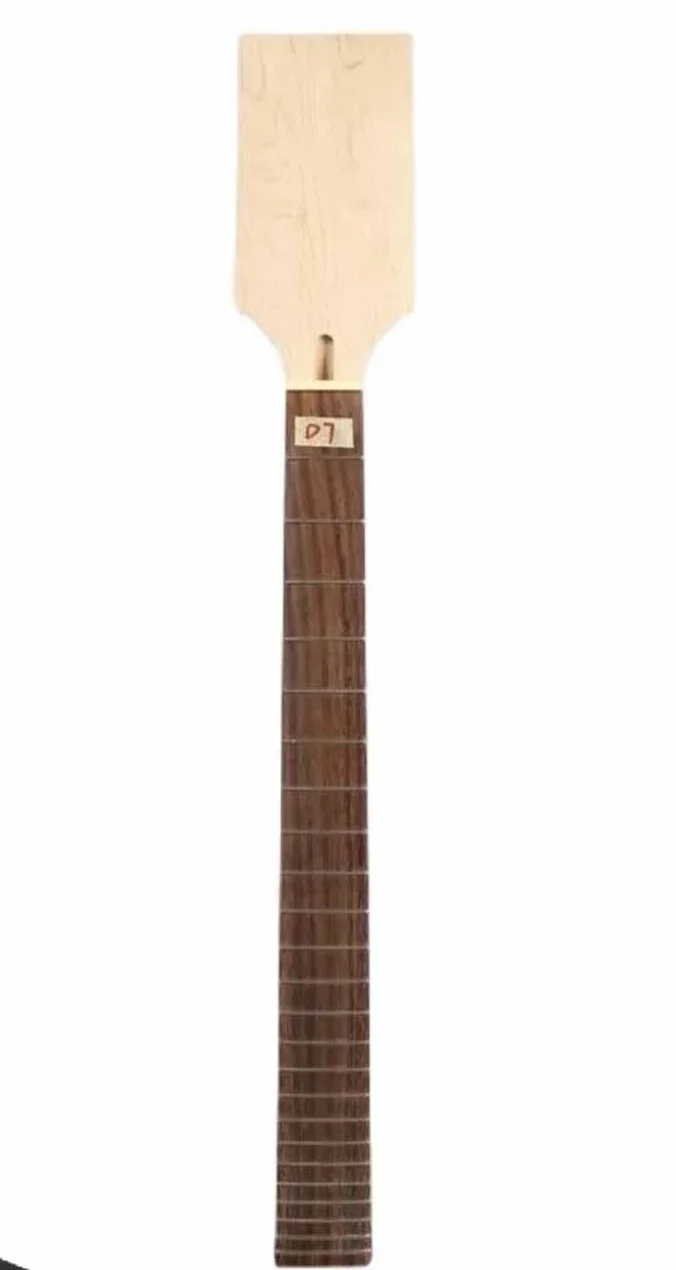Szyja do gitary elektrycznej 24 progi 30 cali krótka gitara basowa zamiennik palisander podstrunnica wiosło głowa gitara projekt części baryton szyjki gitarowe