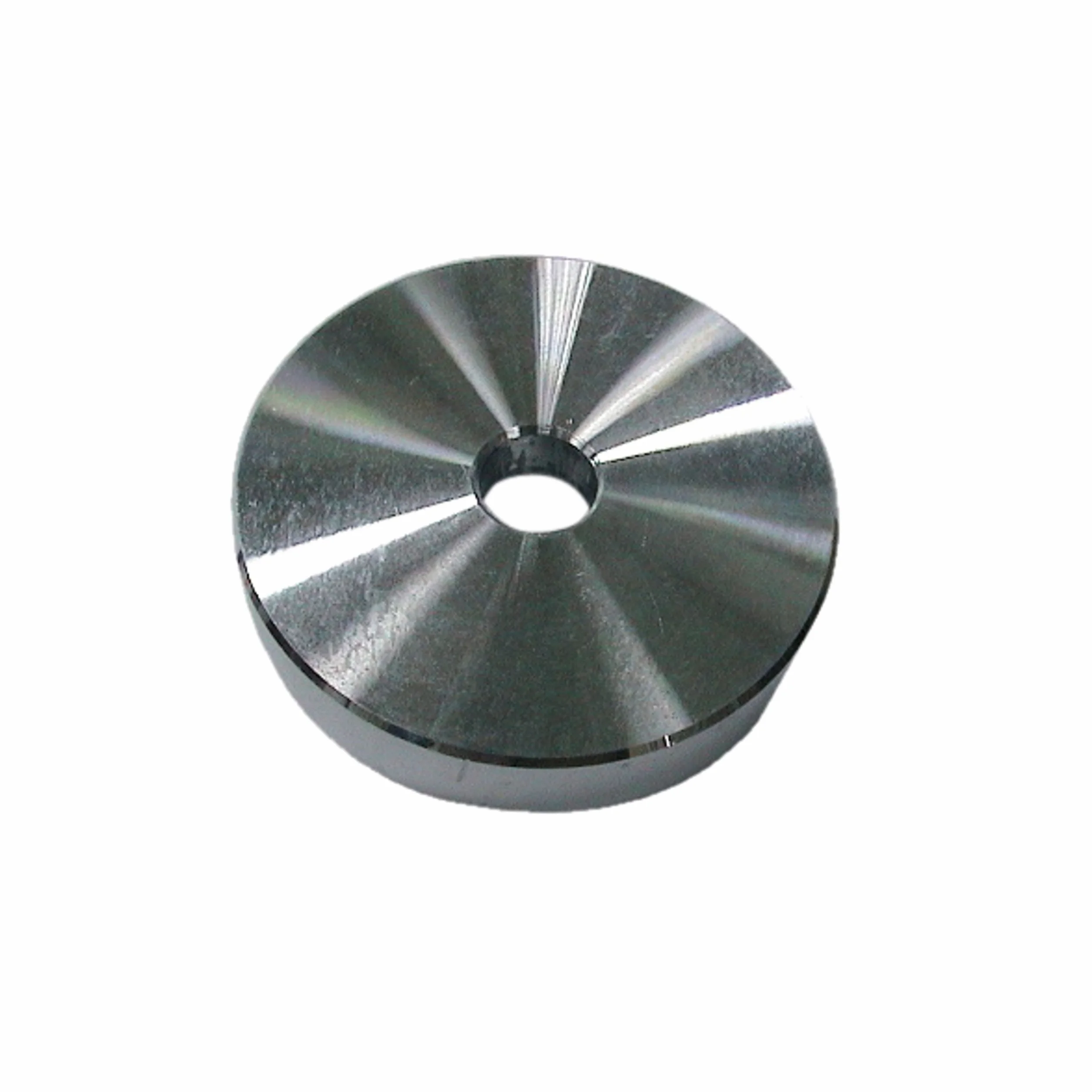 Reloop RP Puck - pasujący do wszystkich gramofonów, do odtwarzania płyt 7" z dużym otworem środkowym, srebrny