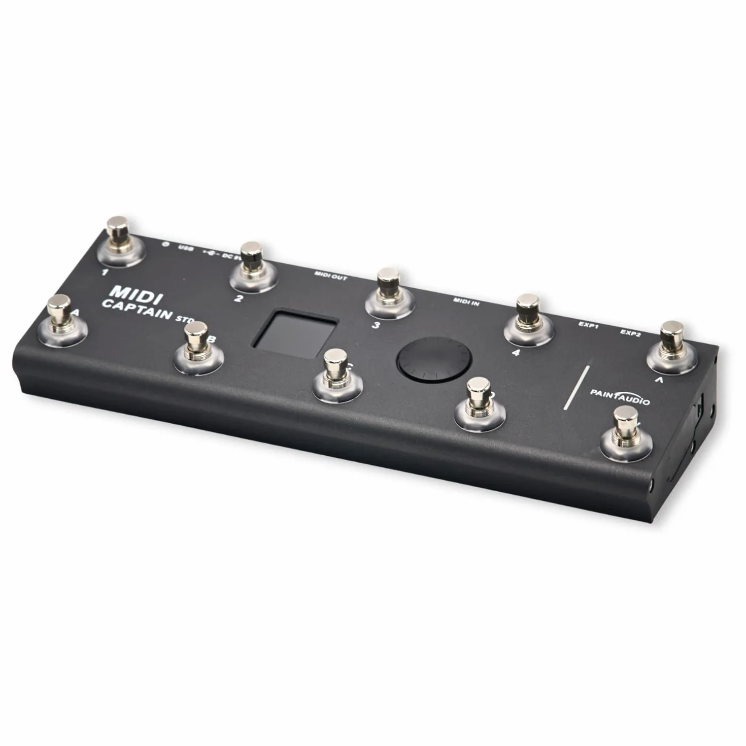 PAINTAUDIO MIDI Captain kontroler nożny wielofunkcyjny, syntezator, klawiatura USB-MIDI, oprogramowanie muzyczne Bias z funkcją Time Engine, obsługuje wszystkie PC/CC/Note, 10 przełączników nożnych