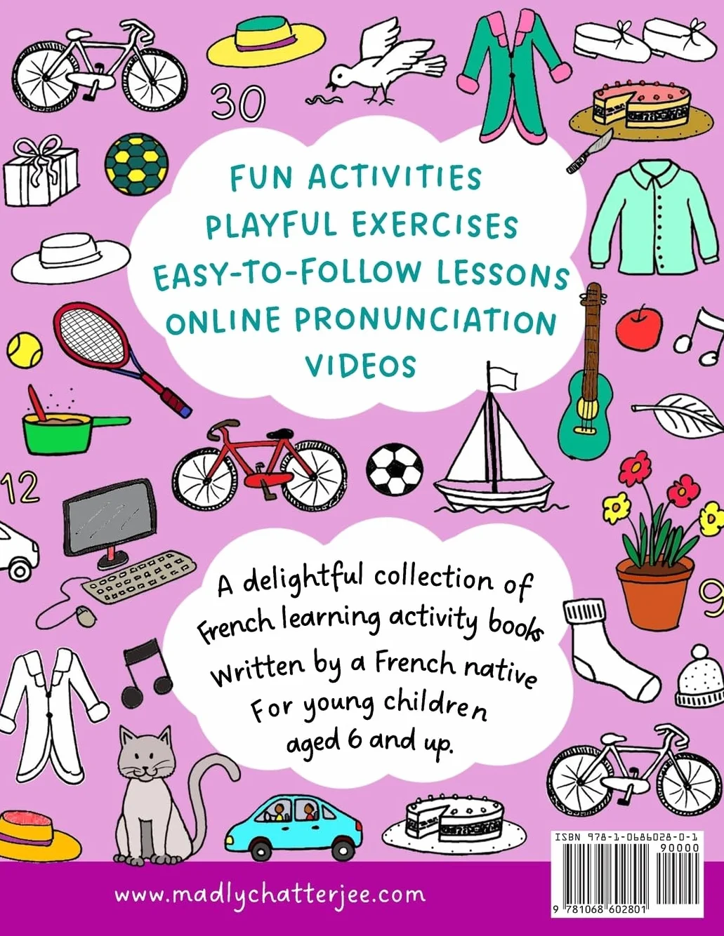 Easy French for Children 2: Activity Book For Beginners With Online Videos - Ages 6+