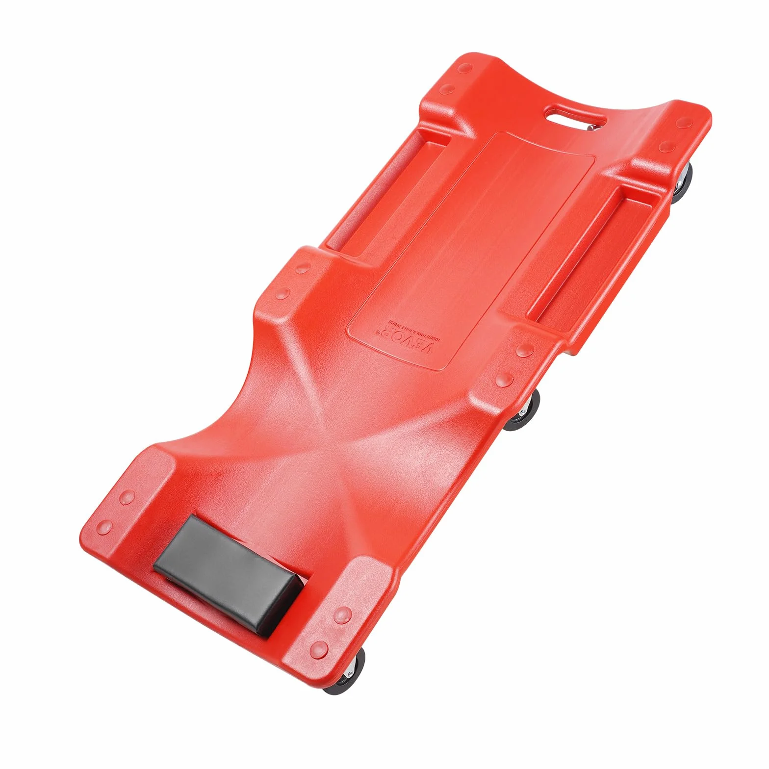 VEVOR Stół obrotowy dla mechanika z tworzywa sztucznego 914 mm nośność 158,8 kg, HDPE warsztat samochodowy ergonomiczna konstrukcja, wyściełany zagłówek dwie tacki narzędziowe
