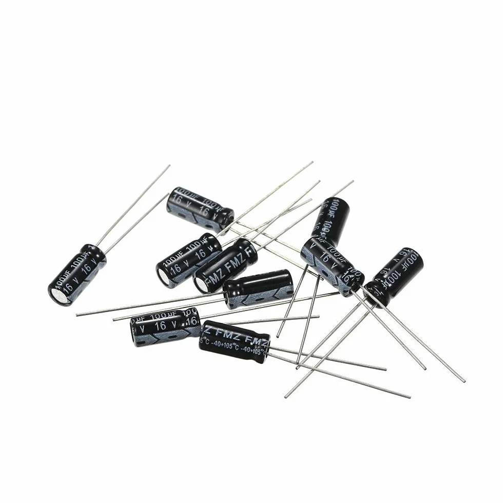 DollaTek 200 szt. 15 warto?ci zakres 0,1uF-220uF zestaw kondensatorów elektrolitycznych