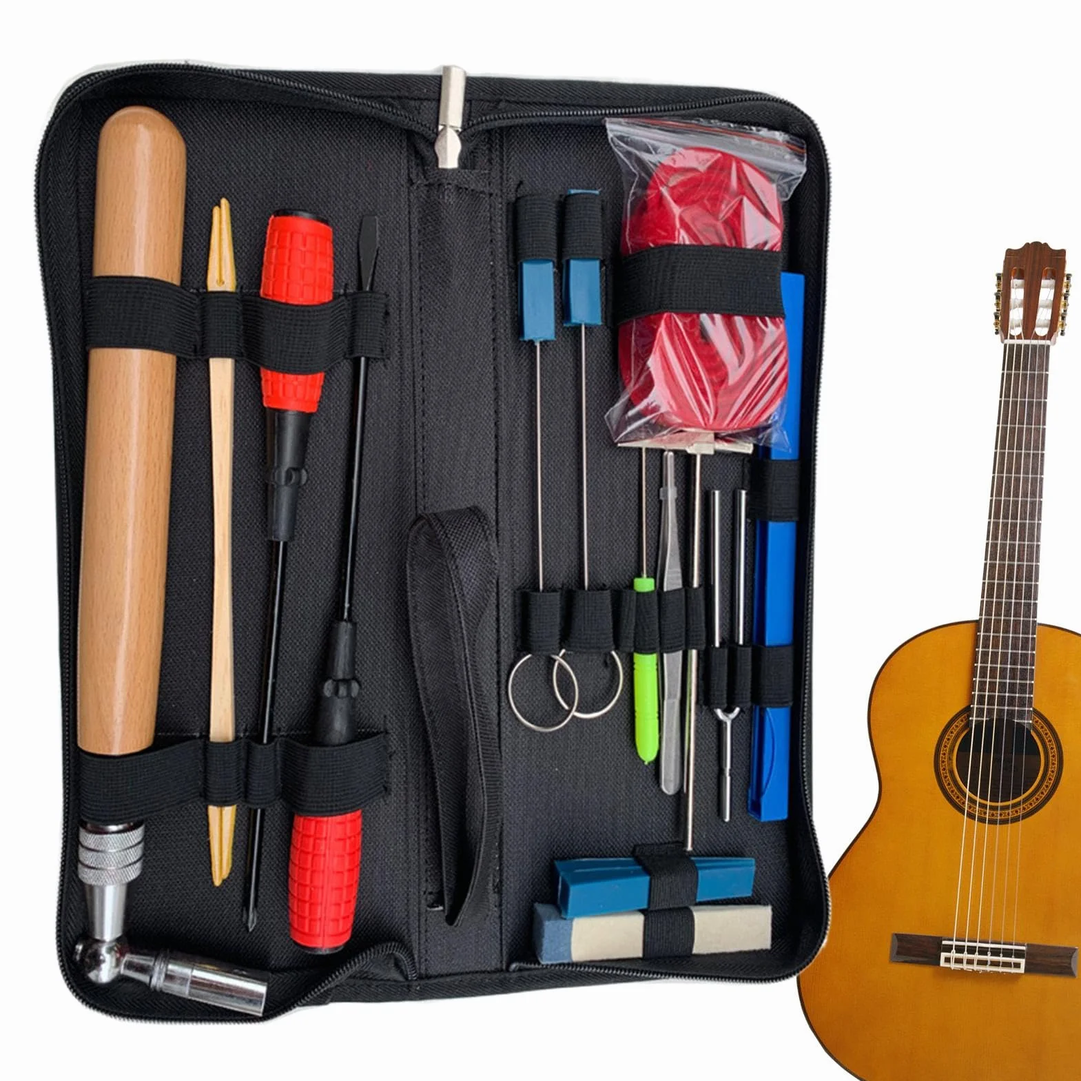 Pianino Tuner, klucz do tuningu pianina, 16 sztuk zestaw kluczy do tuningu, narzędzia do strojenia pianina, wyciszenie zapięcia, akcesoria do domu i pracy, idealny na Święto Dziękczynienia, Boże