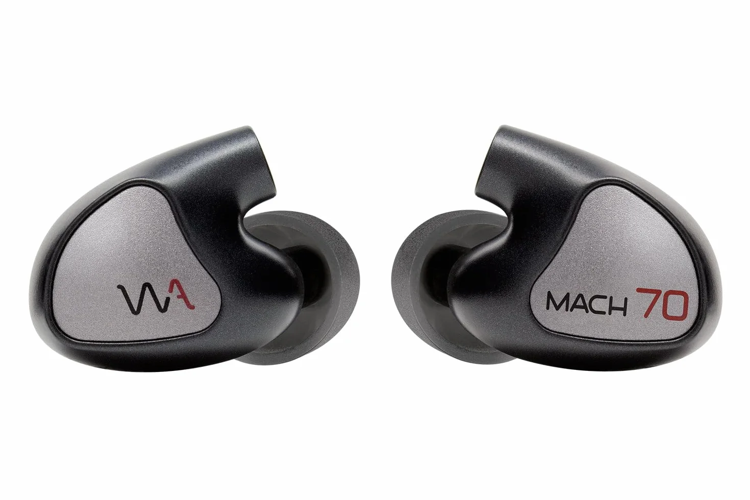 Westone Audio WA-M70 MACH 70 słuchawki nauszne uniwersalne 3-drożne 7-drożne - zbalansowane przetworniki armaturowe, kabel UltraBaX, akcesoria premium - czarny