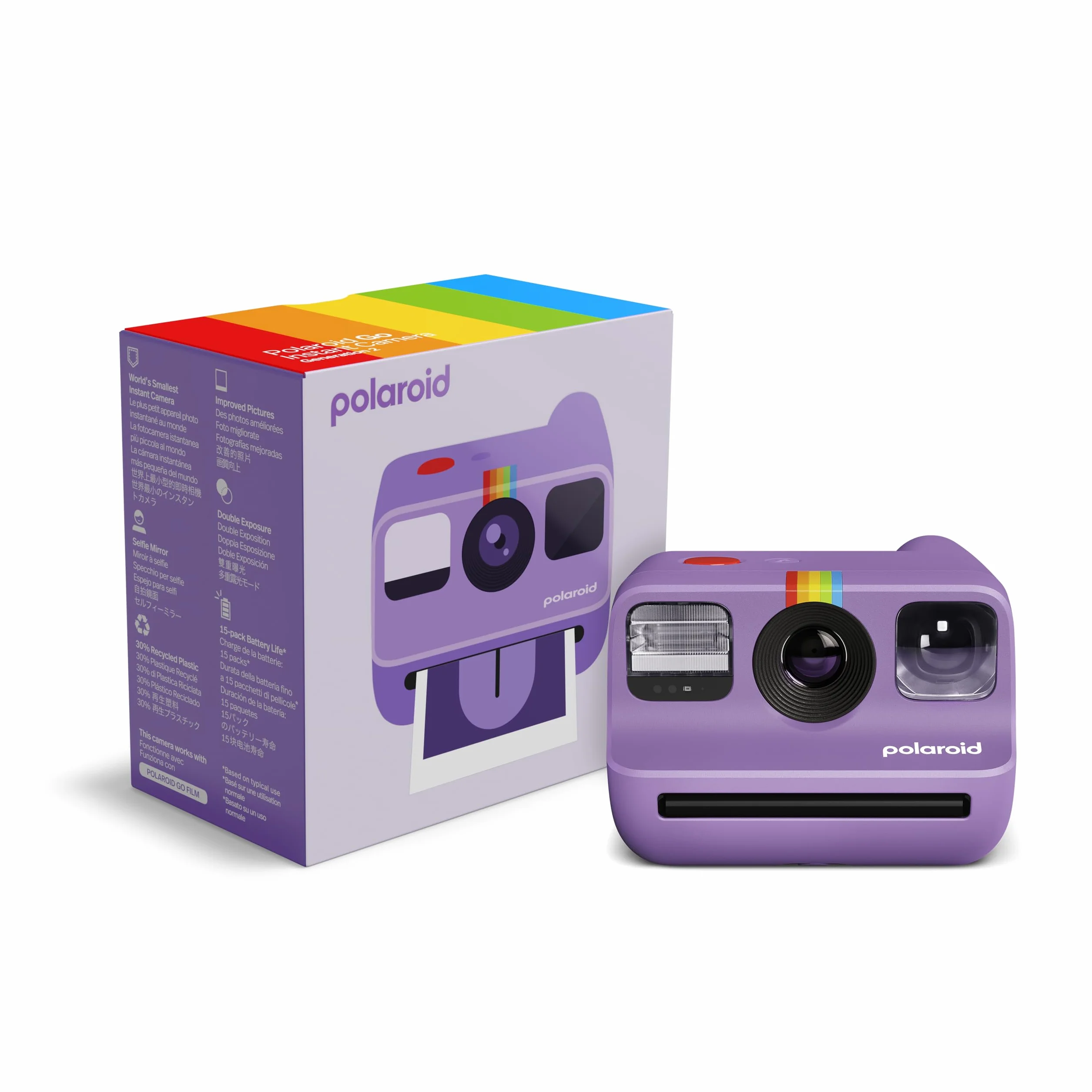 Polaroid Go Generation 2 - aparat natychmiastowy - fioletowy (9183)