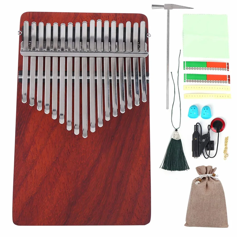 Lingting Lingting Wind 17 Kluczowy Piano K17a Kalimba dla Początkujących Instrumentów Klawiatury