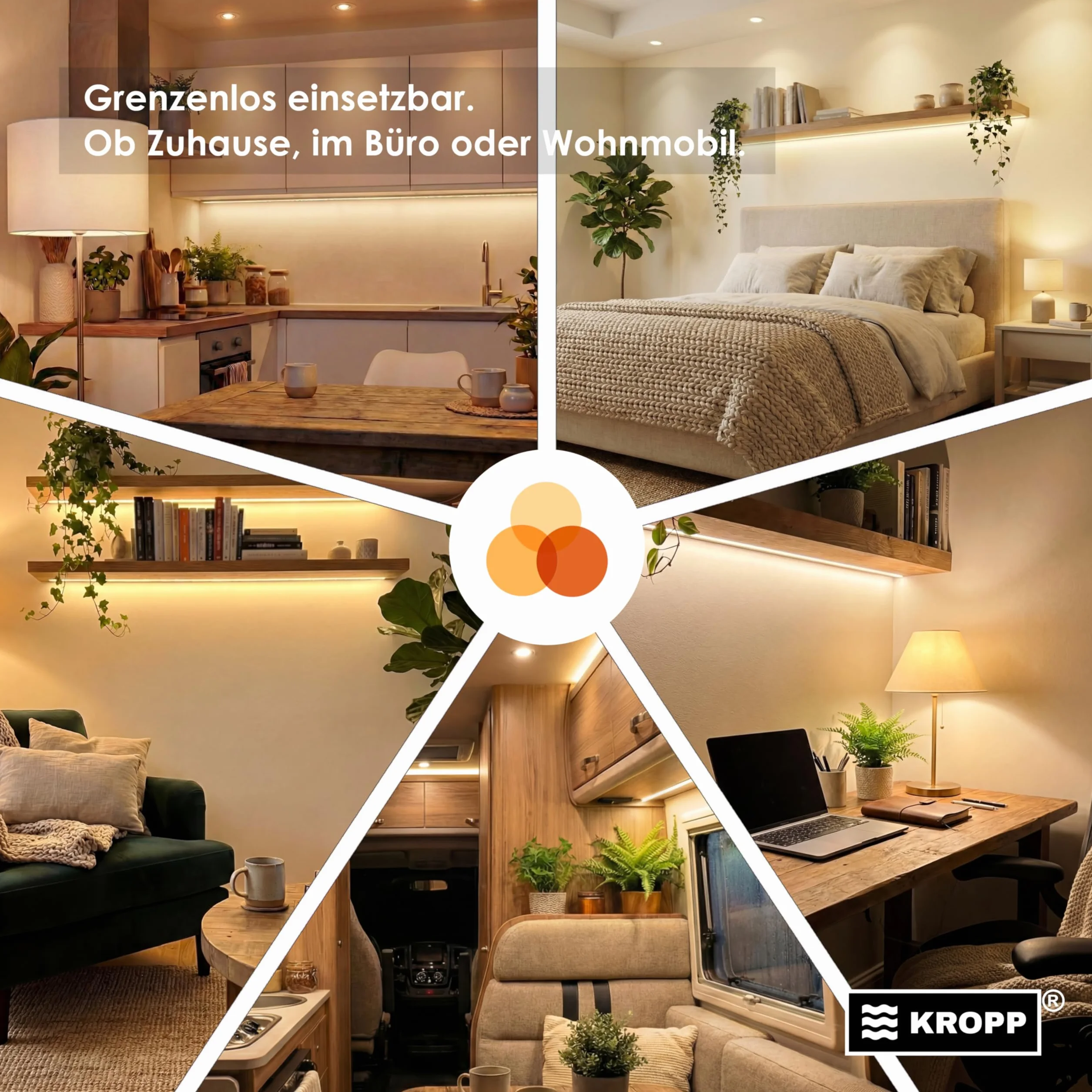 Kolorowe folie samoprzylepne KROPP do lamp LED, 5 CM cięcie, 3 tony ciepły biały filtr barwny do korekcji kolorów, światło dzienne do światła żarowego, zestawy filtrów po 9 sztuk (⌀ 50 mm)