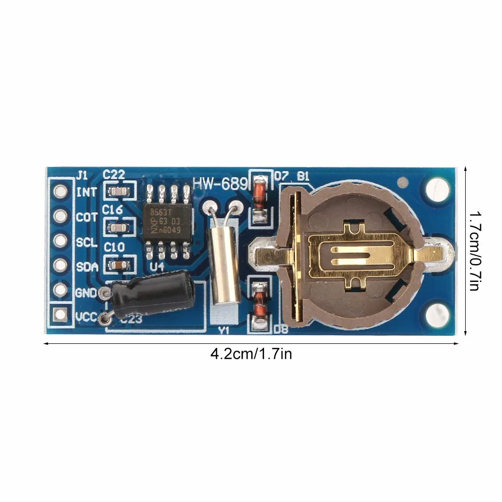 Moduł Zegara PCF8563 PCF8563T 8563 I2C RTC Płyta Modułu Zegara Czasu Rzeczywistego Płyta Modułu RTC Pasuje do Arduino