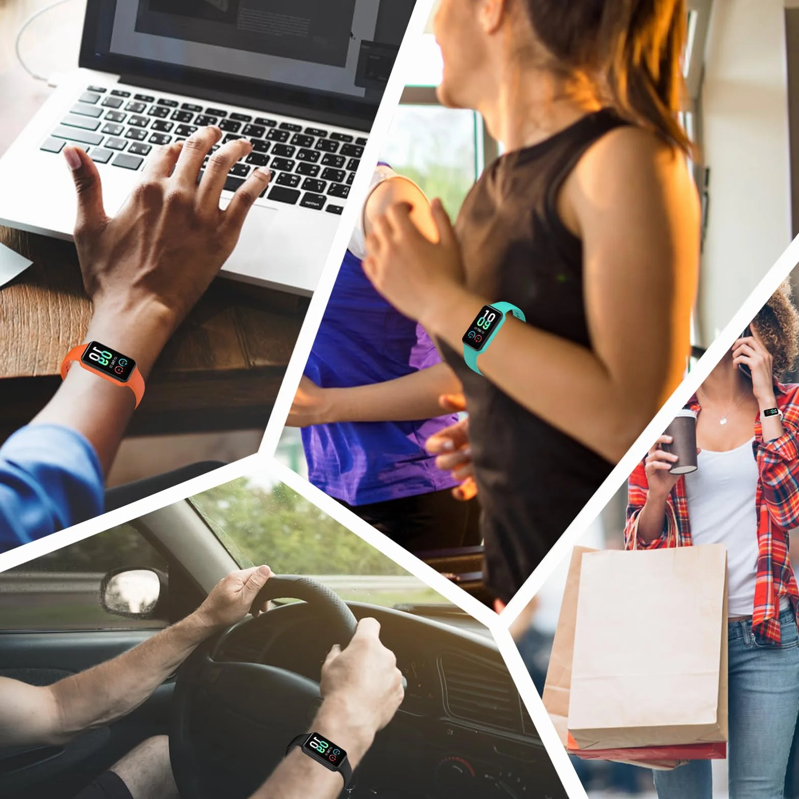 BDIG Silikonowa bransoletka sportowa, kompatybilna z Amazfit Band 7, dla kobiet i mężczyzn, bransoletka zastępcza, kompatybilna z Amazfit Band 7