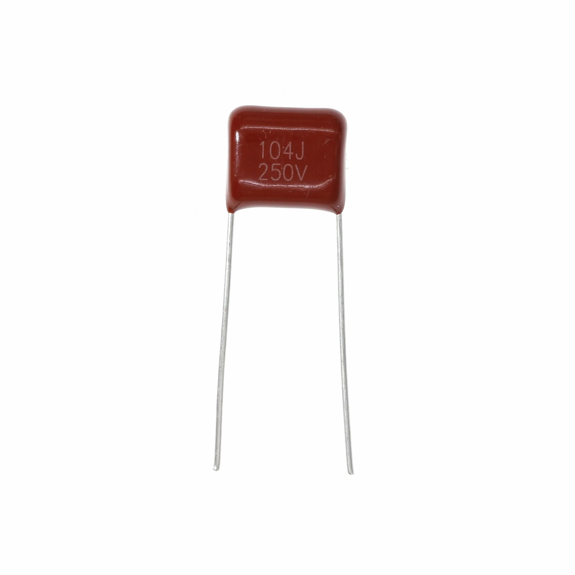 (20 sztuk) CBB22 250V 100nF (104) P10 10 mm Kondensator z folii polipropylenowej Met