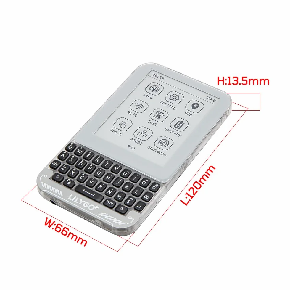 LILYGO T-Deck Pro SX1262 LoRa 868Mhz GPS Moduł bezprzewodowy TTGO Płyta rozwojowa z 3.1-calowym ultra szerokim ekranem o niskim poborze mocy z wbudowaną antenną