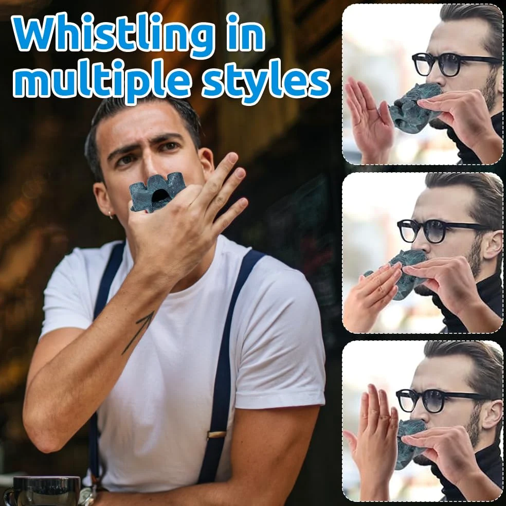 Aztecka gwizdek śmierci, 125 dB, krzyk Aztec Death Whistle, krzycząca aztecka gwizdek śmierci, autentyczne ludzkie krzyki z workiem ze sznurkiem, idealna na Dzień Zmarłych