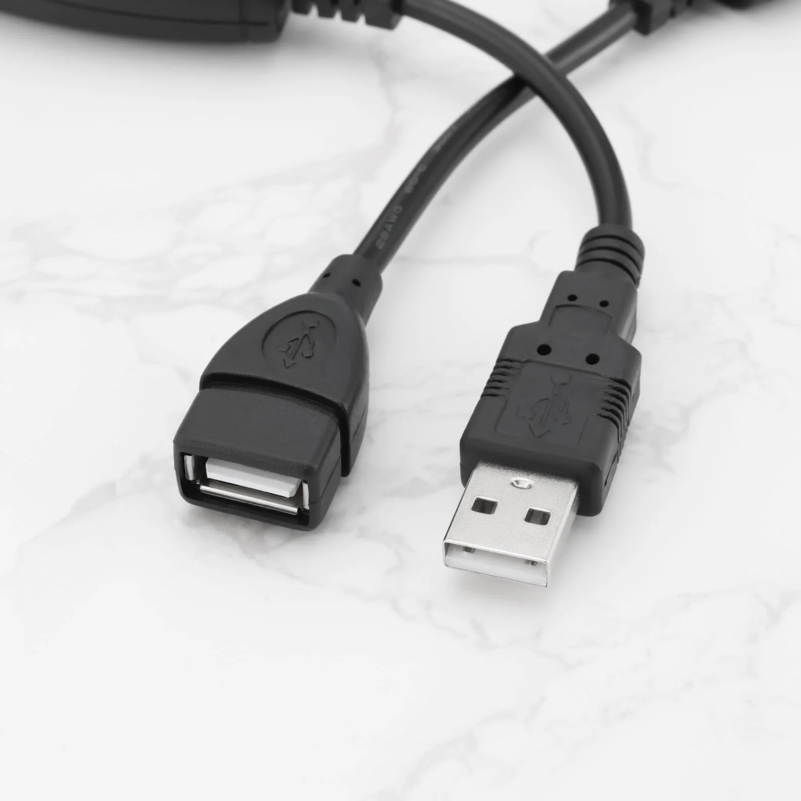 OTOTEC 1 zestaw adapterów USB Ethernet, rozdzielacz RJ45 Ethernet na USB adapter przedłużający do Cat5/5e/6/6e, do 50 m, nadaje się do komputerów, telefonów komórkowych, dysków U, drukarek, aparatów