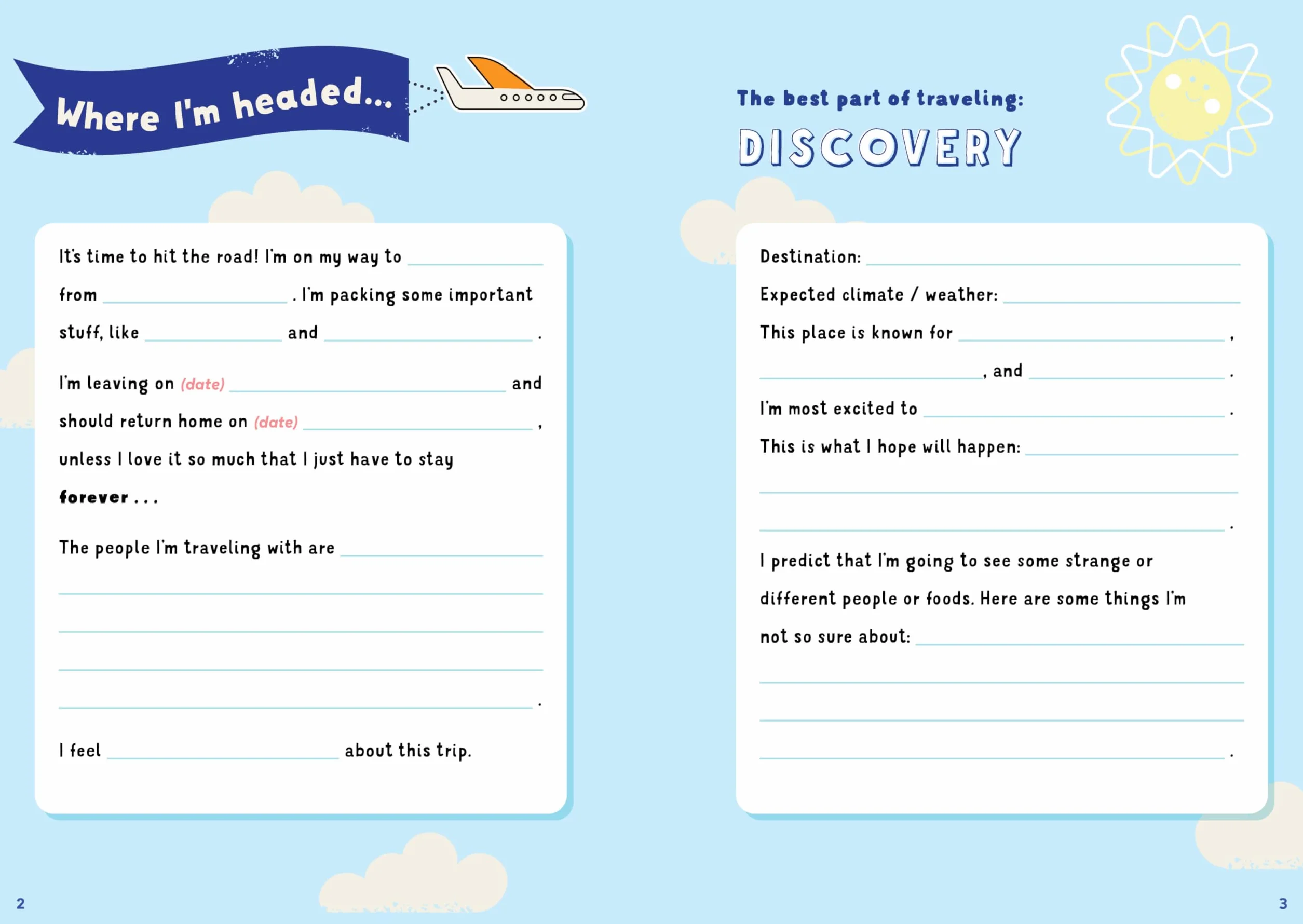 The Ultimate Travel Journal for Kids: Awesome Activities for Your Adventures