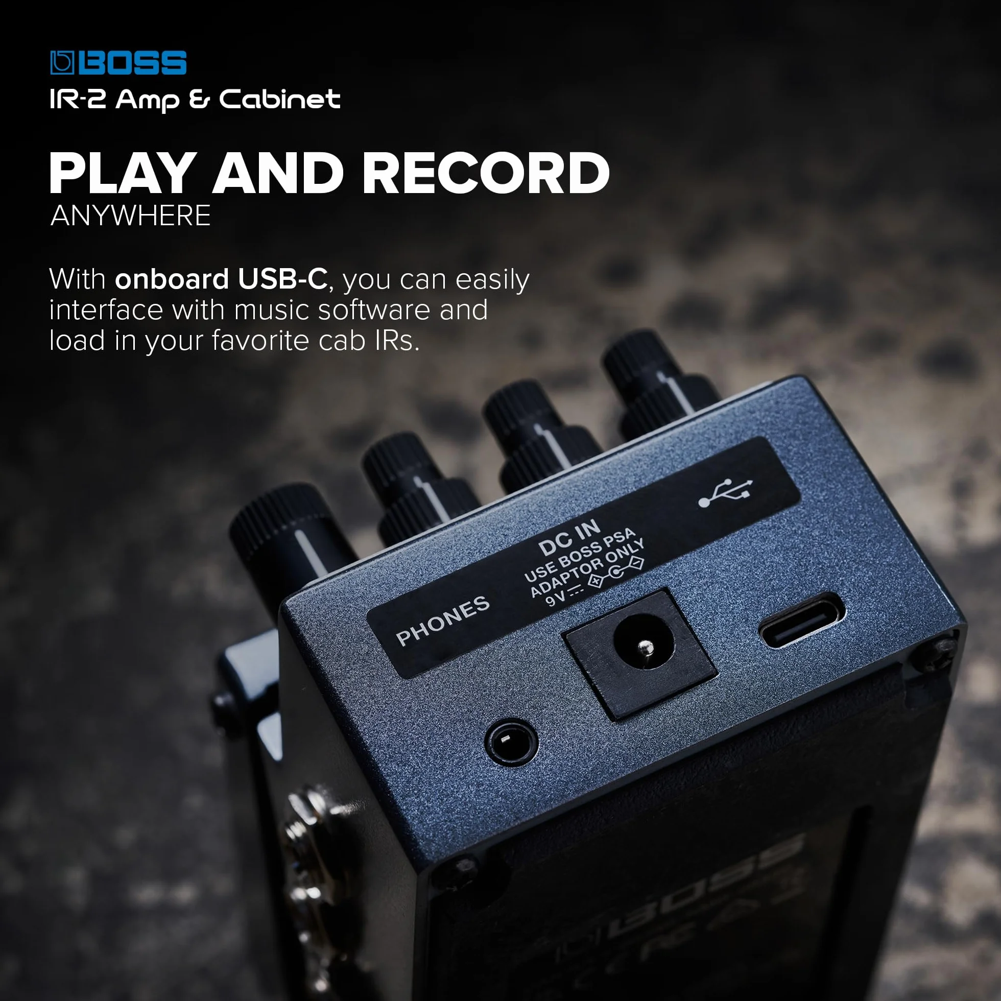 Boss IR-2 Amp i szafki na podczerwień