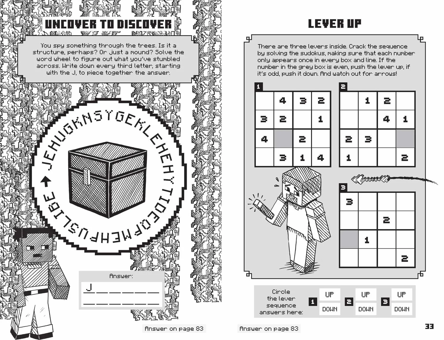 Minecraft Brain Games: An official illustrated Minecraft children’s puzzle book – perfect for kids into video games aged 7, 8, 9, 10 and 11 – new for 2025!