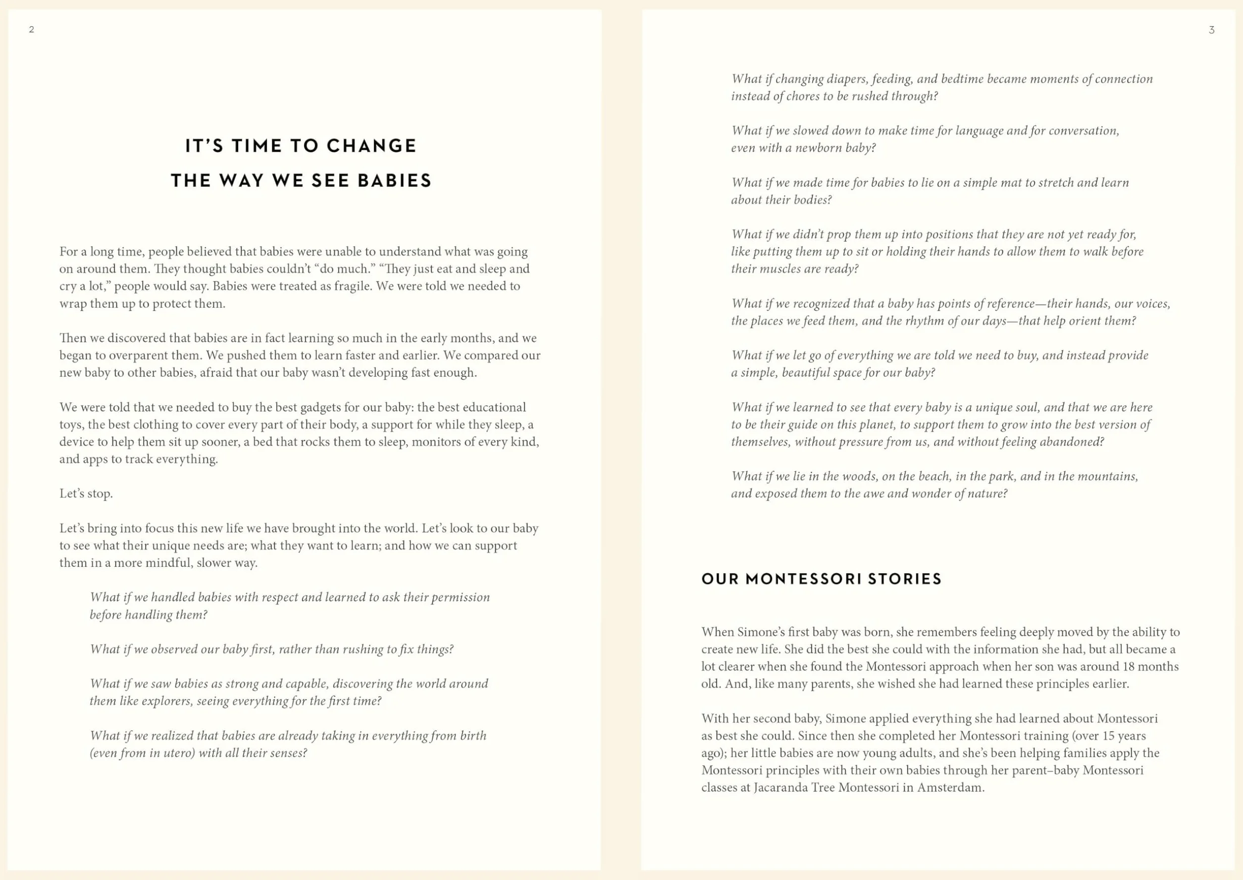 The Montessori Baby: A Parent's Guide to Nurturing Your Baby with Love, Respect, and Understanding: 1: 2