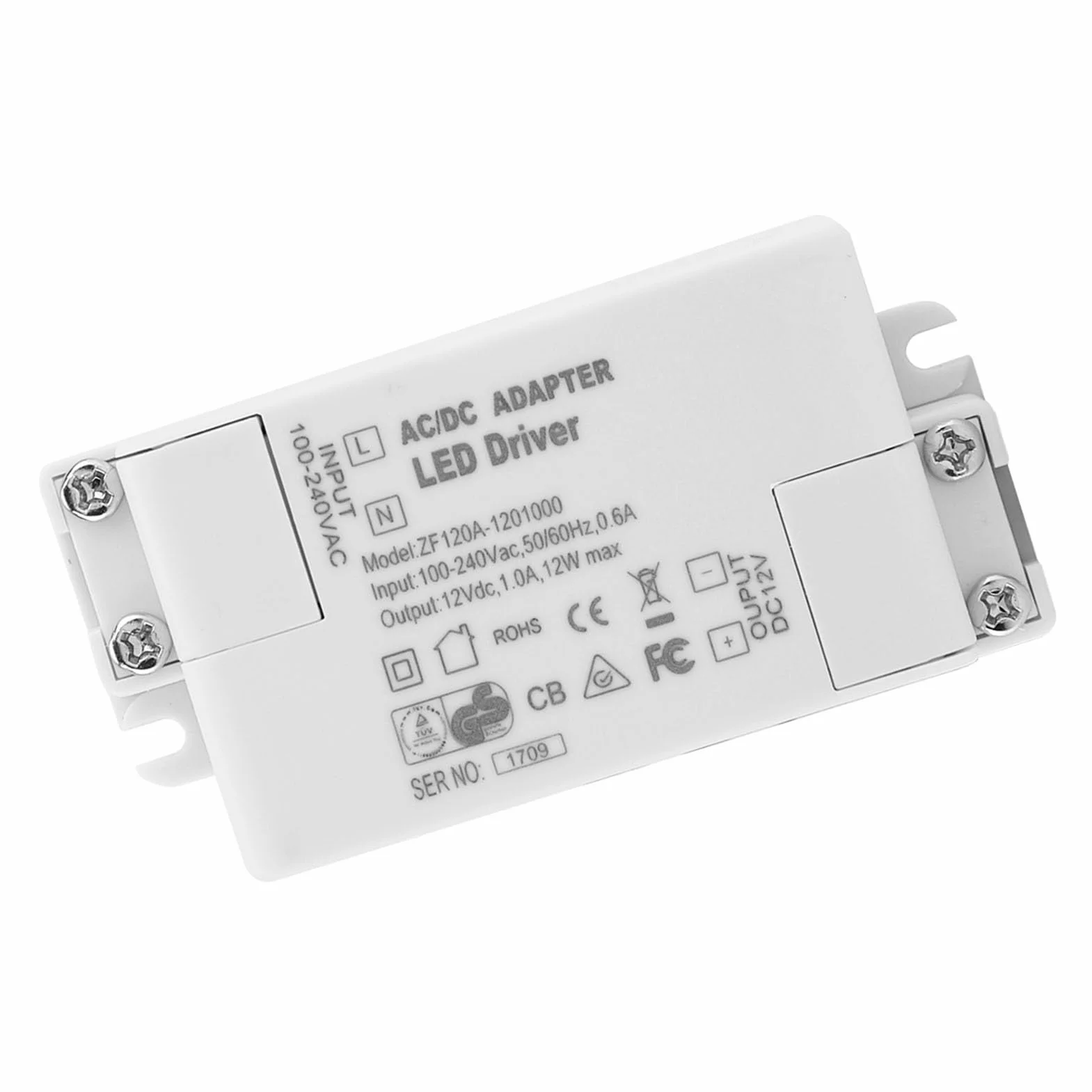 12W/24 W Opcjonalny Transformator Zasilacz Sterownika AC 100-240 V do DC 12V Elektryczny Kierowca LED Zasilnik LED, Kierowca LED, do LED Paspe Lights Użycie Domu (12W)
