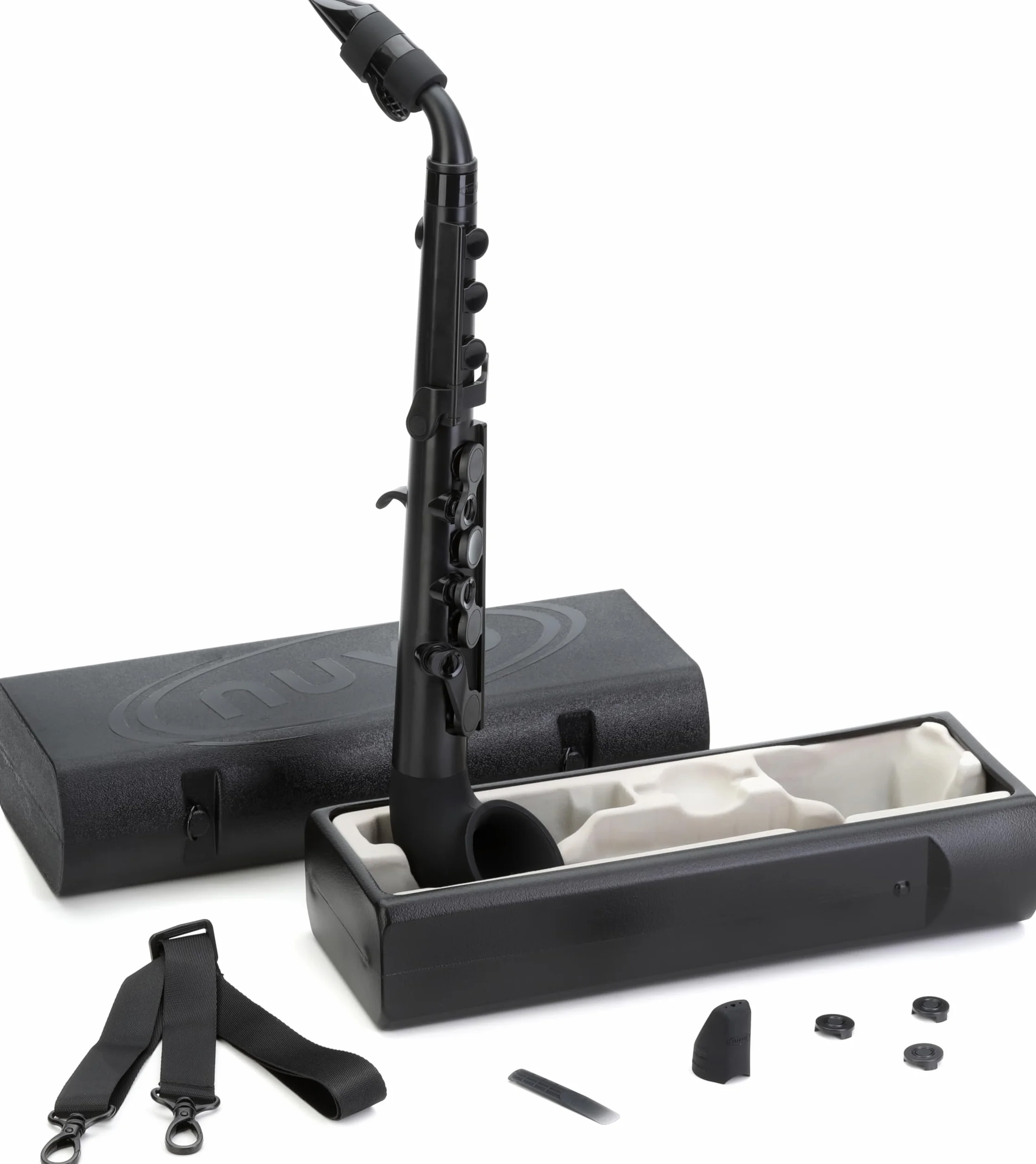 Nuvo N520JBBK jSax 5.1 cm czarny i czarny, 7.3 cm * 34.0 cm* 13.4 cm