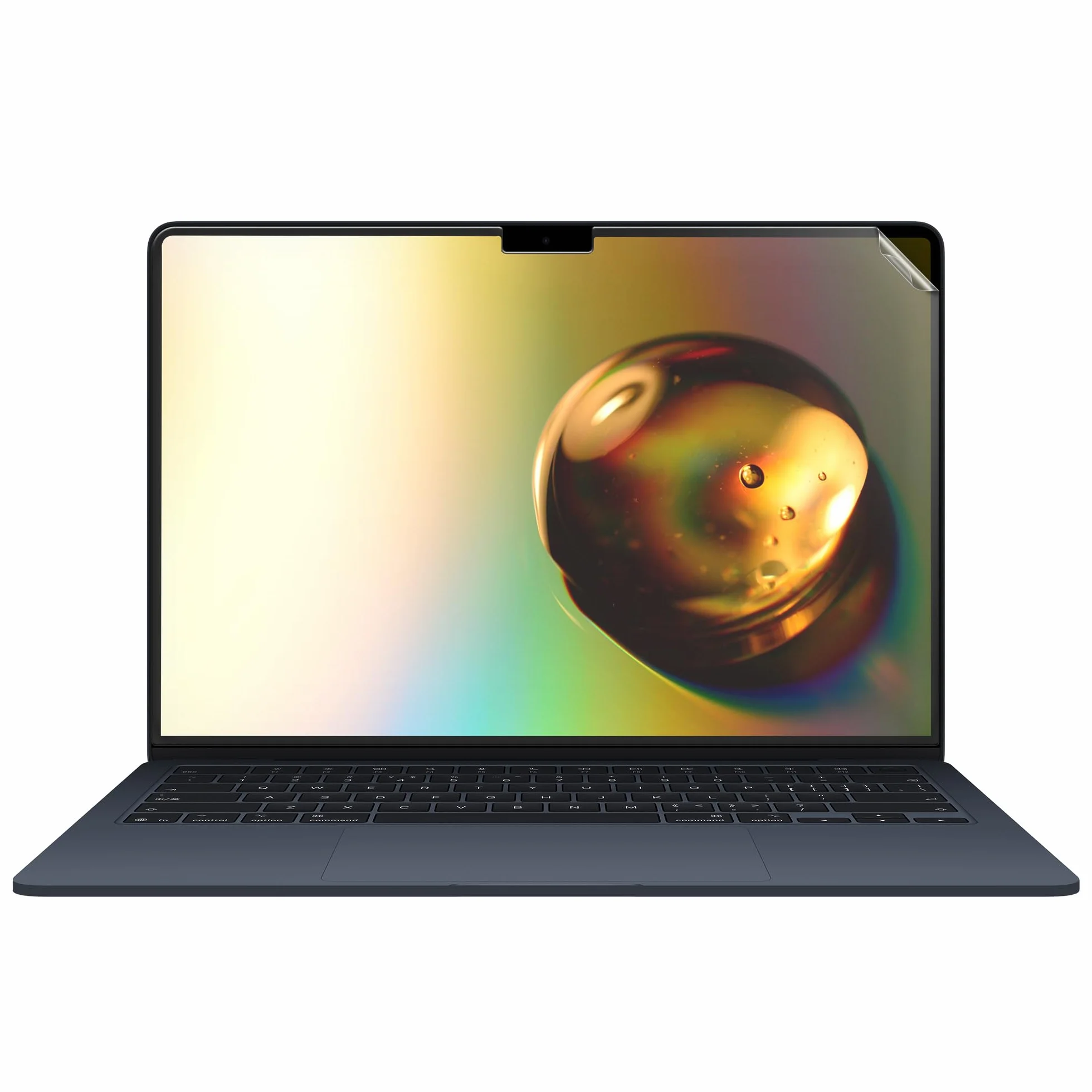 kwmobile Osłona ekranu kompatybilna z Apple Macbook Air 15 M4 2025 A3241 – matowa folia antyodblaskowa