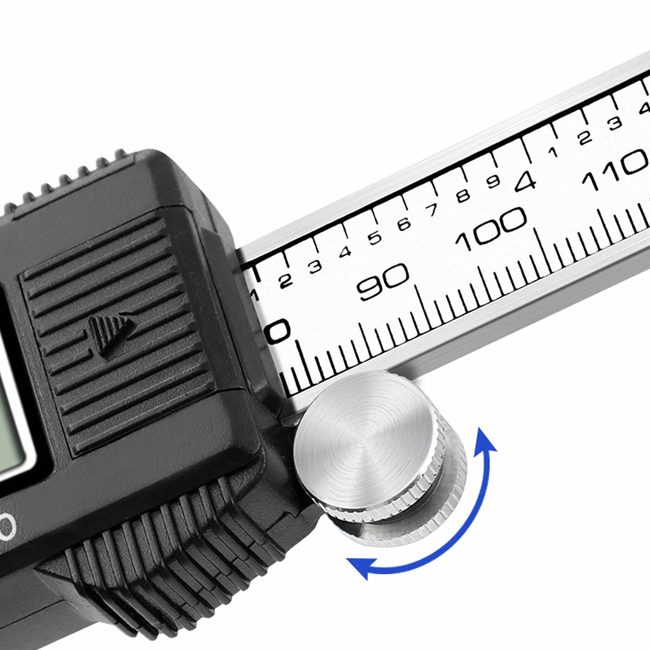 Retoo Cyfrowy suwmiarka ze stali nierdzewnej 150 mm przesuwne narzędzia pomiarowe, wodoodporny, pyłoszczelny, ochrona LCD, do użytku domowego i przemysłowego, pomiar