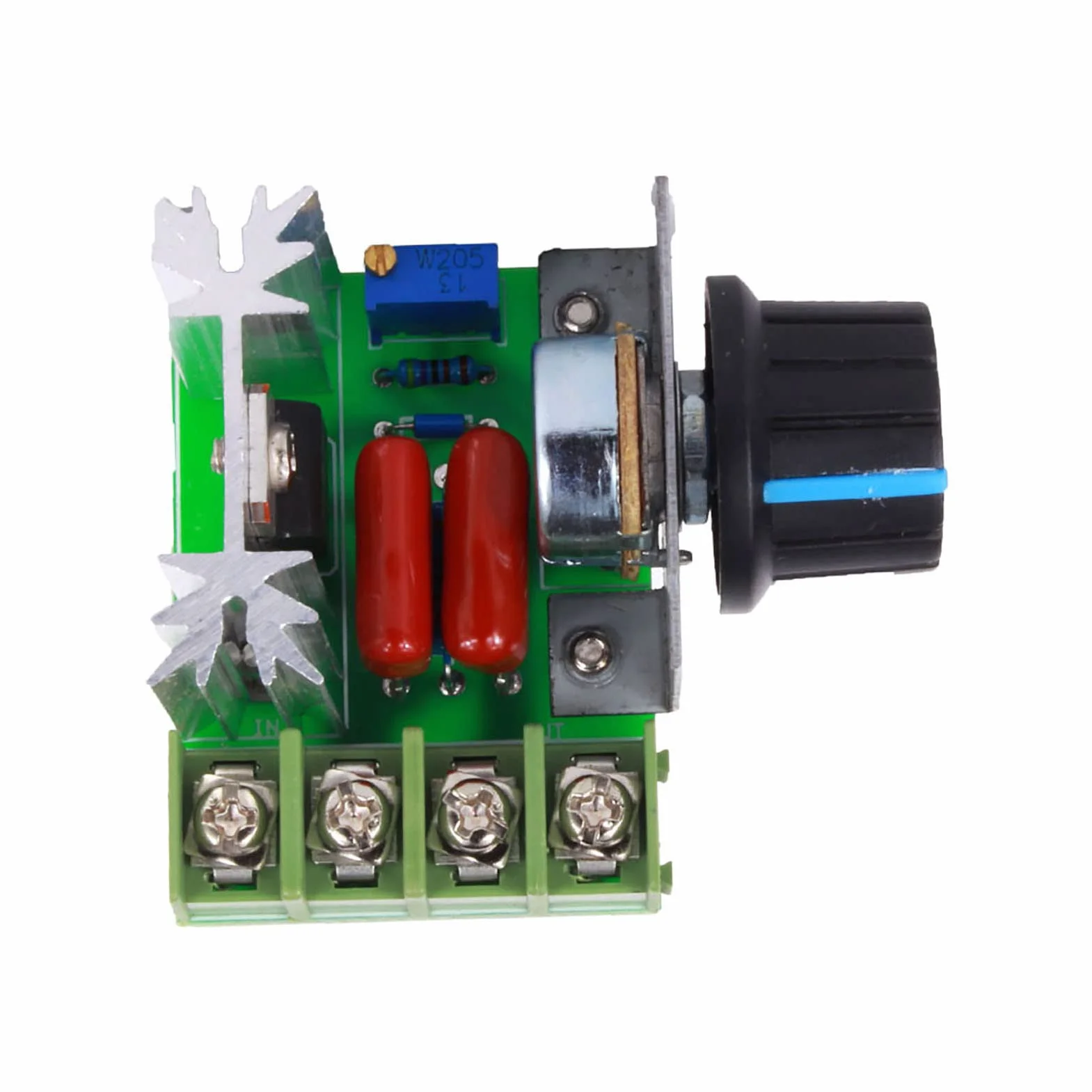 2000W Regulator Prędkości Silnika AC 50-220V 25A, Elektryczny Regulator Napięcia Regulator Temperatury Silnika ściemniacz światła