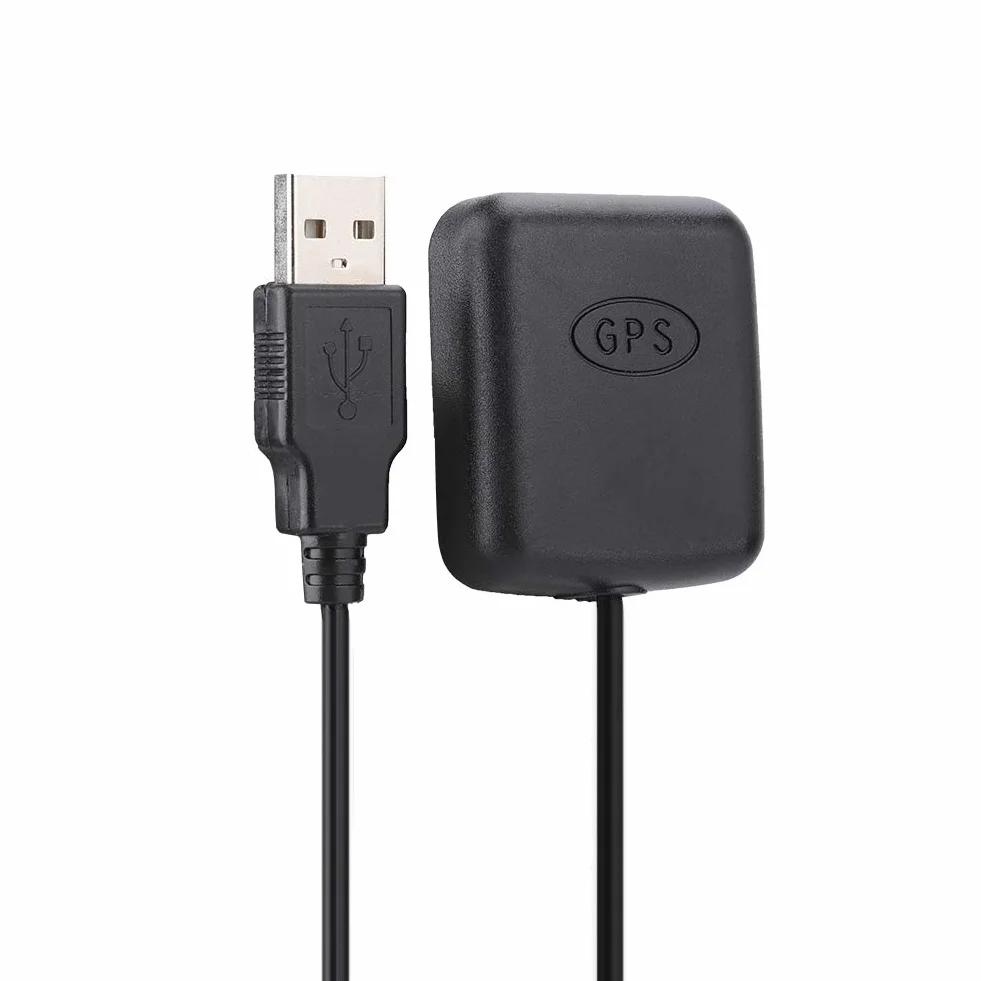 Samochodowa antena GPS, / 9,84 ft materiał ABS wielofunkcyjny 2 w 1 samochodowy adapter powietrza GPS do samochodu magnetyczna podstawa z kablem RG174 3 metry interfejs USB