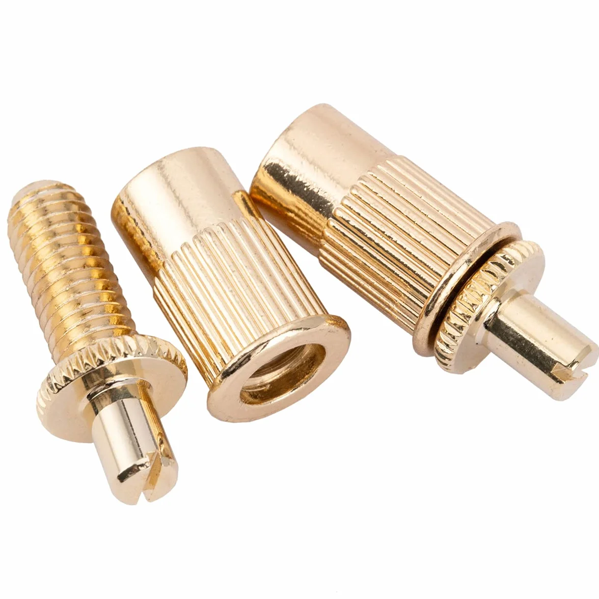 Musiclily Pro Rolkowe Siodełka Mostek Tune-O-Matic Roller Saddle Bridge do Gitary Elektrycznej Les Paul LP SG, Złoty