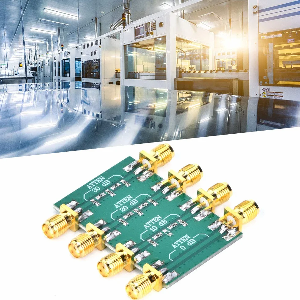 Tłumik RF, Stały Tłumik DC-4,0 GHz Tłumik Częstotliwości SMA z podwójną głowicą żeńską 50 Ω