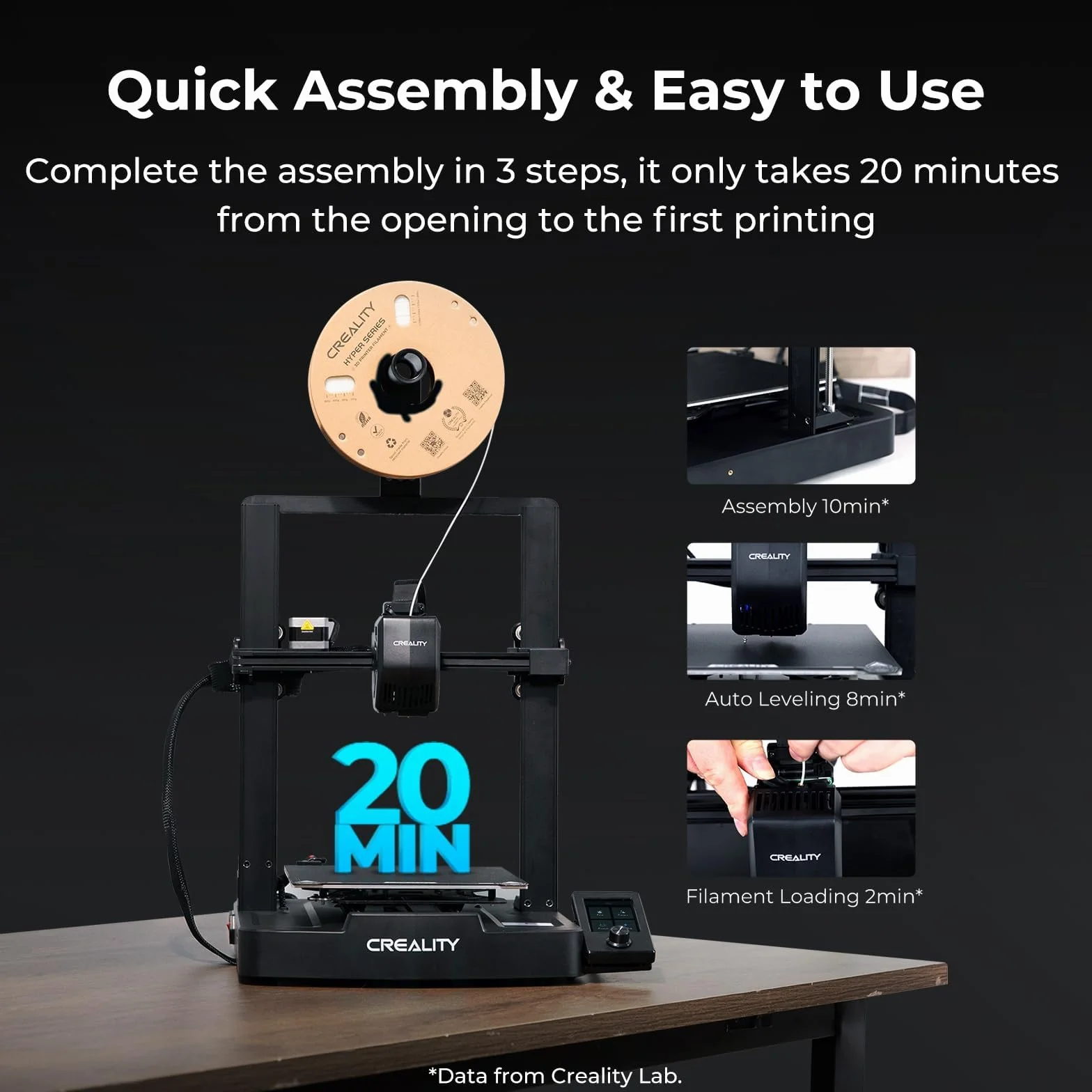 Creality Ender 3 V3 SE drukarka 3D, szybsza prędkość drukowania 250 mm/s, z wytłaczarką Sprite Direct, podwójna oś Z, CR Touch, automatyczna niwelacja, rozmiar druku 220 x 220 x 250 mm