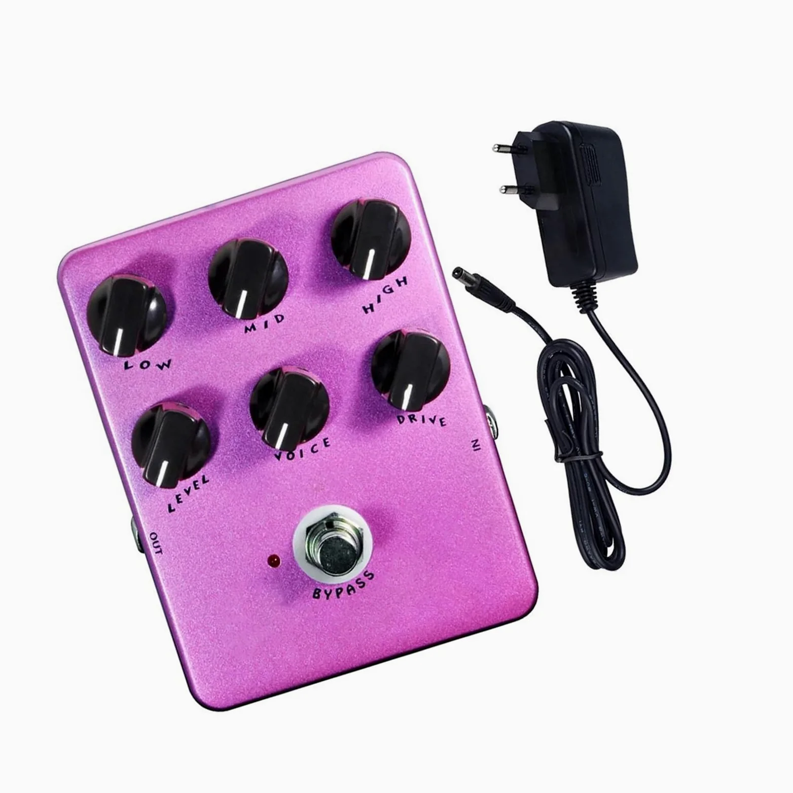 Tone Overdrive Pedał Efektów Gitarowych Wzmacniacz Analogowy(JF16addadapter)