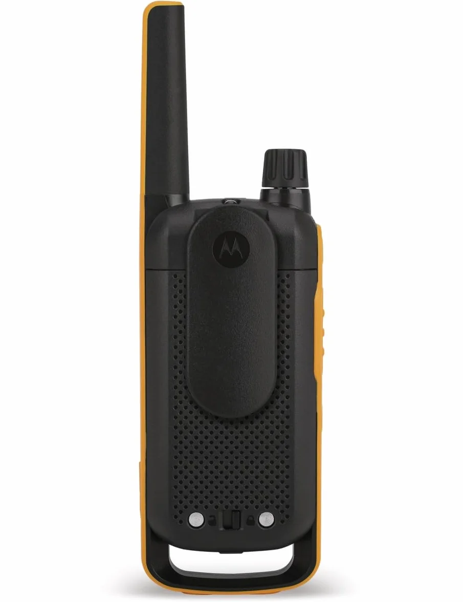Motorola T82 Extreme Krótkofalówka, Czarny/Pomarańczowy, 2 Sztuki