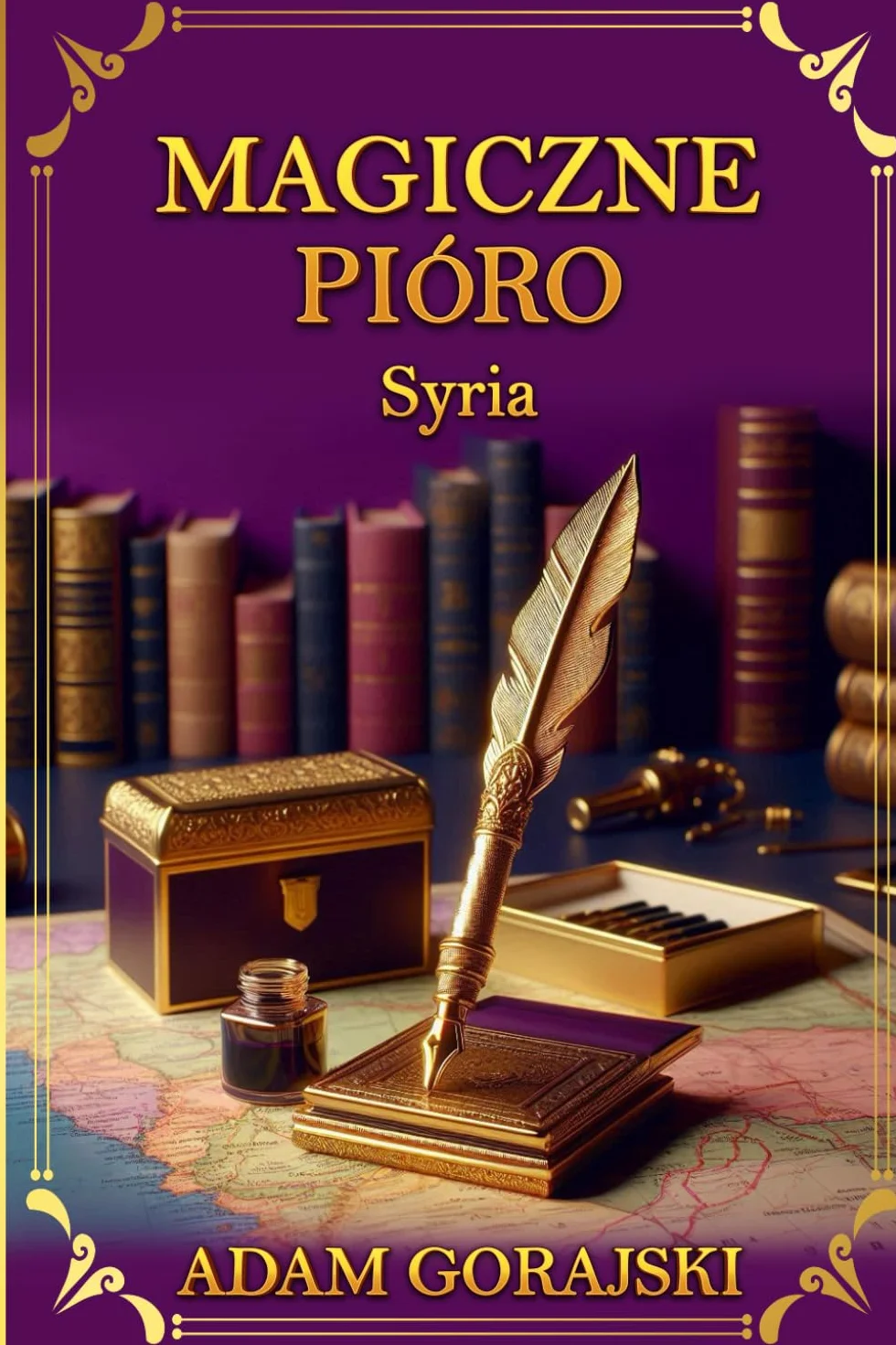 Magiczne Pióro: Syria | Podróże w czasie dla młodzieży | Odkrywanie skarbów | Zagadki i tajemnicze przygody dla chłopców i dziewczynek