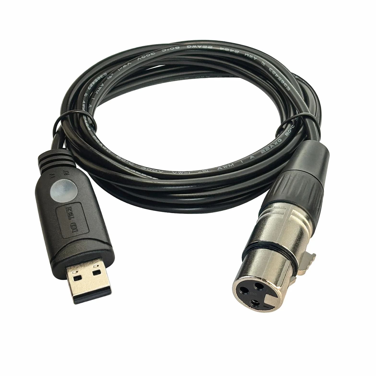 DSD TECH interfejs USB do DMX z układem FTDI 5.9FT