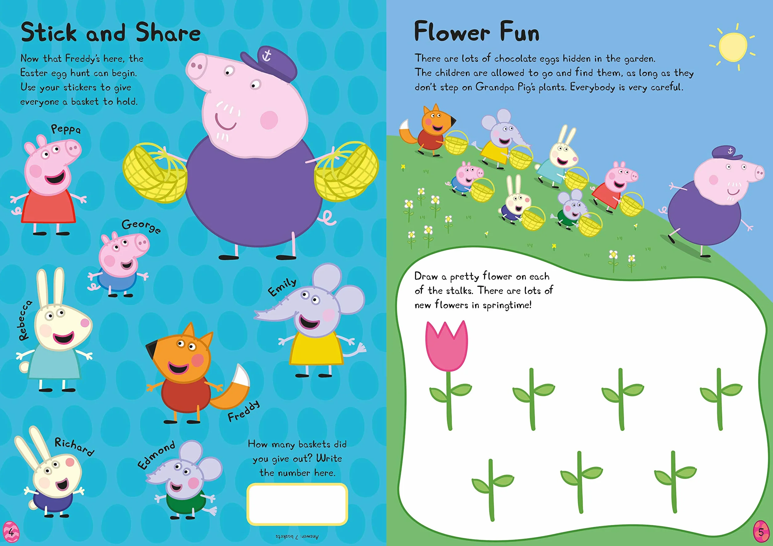 Peppa Pig: Happy Easter: Sticker Activity Book