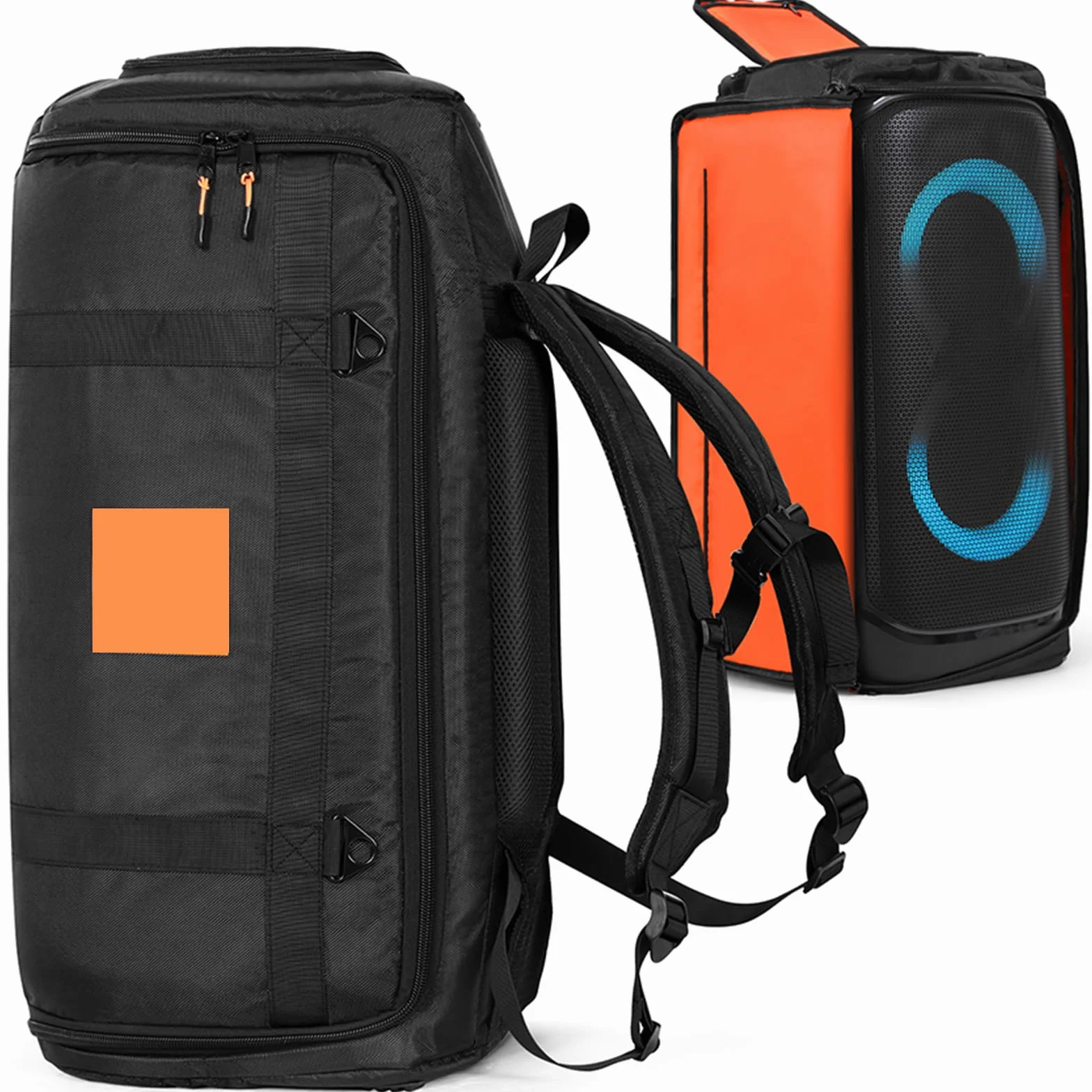 Torba podróżna do JBL PartyBox Stage 320, przenośny plecak do głośników, czarna