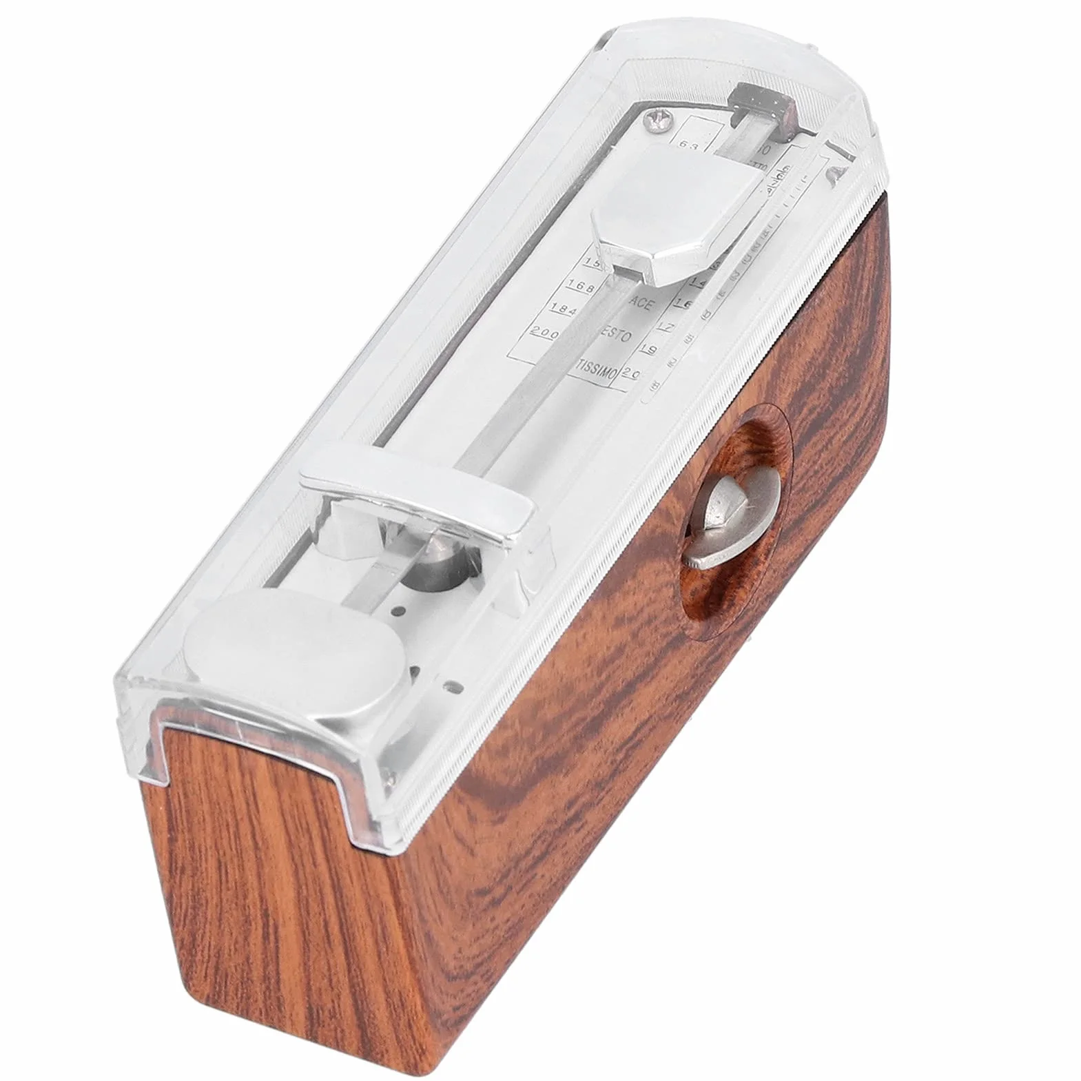 Metronom Mechaniczny Mini Metronom MechanicznyMetronom, Mini Metronom Mechaniczny Smooth Tidy Mini Metronom Metronom Mechaniczny na Ukulele na GitaręMetronomy (Naturalny Kolor