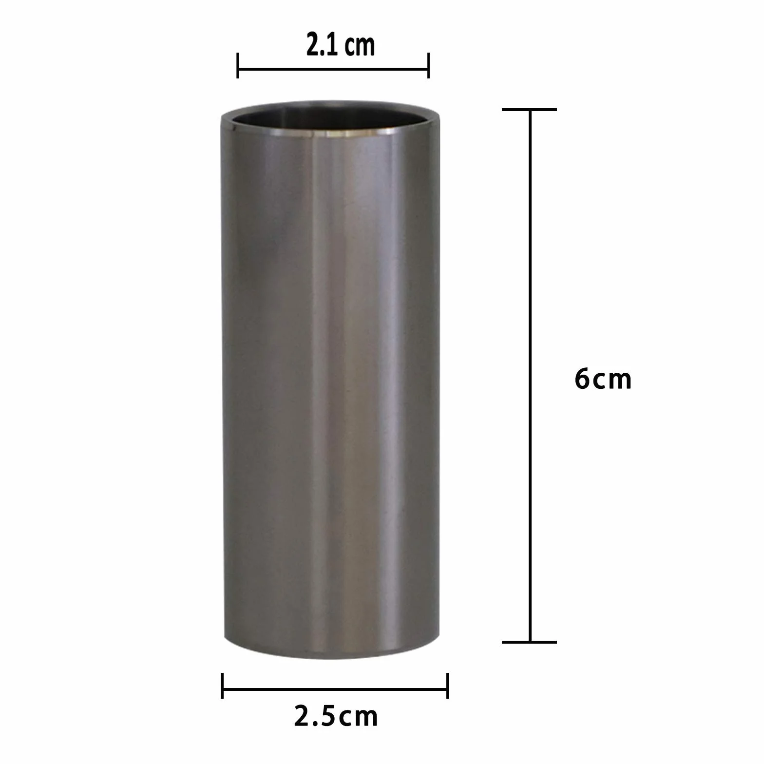 Rayzm Szlaban ze stali nierdzewnej do gitary i tabela akordów gitarowych, ściereczka do czyszczenia, 6 * 2,1 cm (Dł*Śr) Szlaban na palce do struny gitarowej