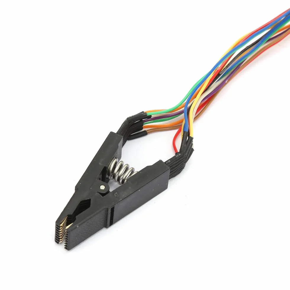 Zacisk Testowy Programisty SOP16 SOIC16 Zacisk Testowy IC do Programowania Chipów Flash z Kablem 16-pinowym