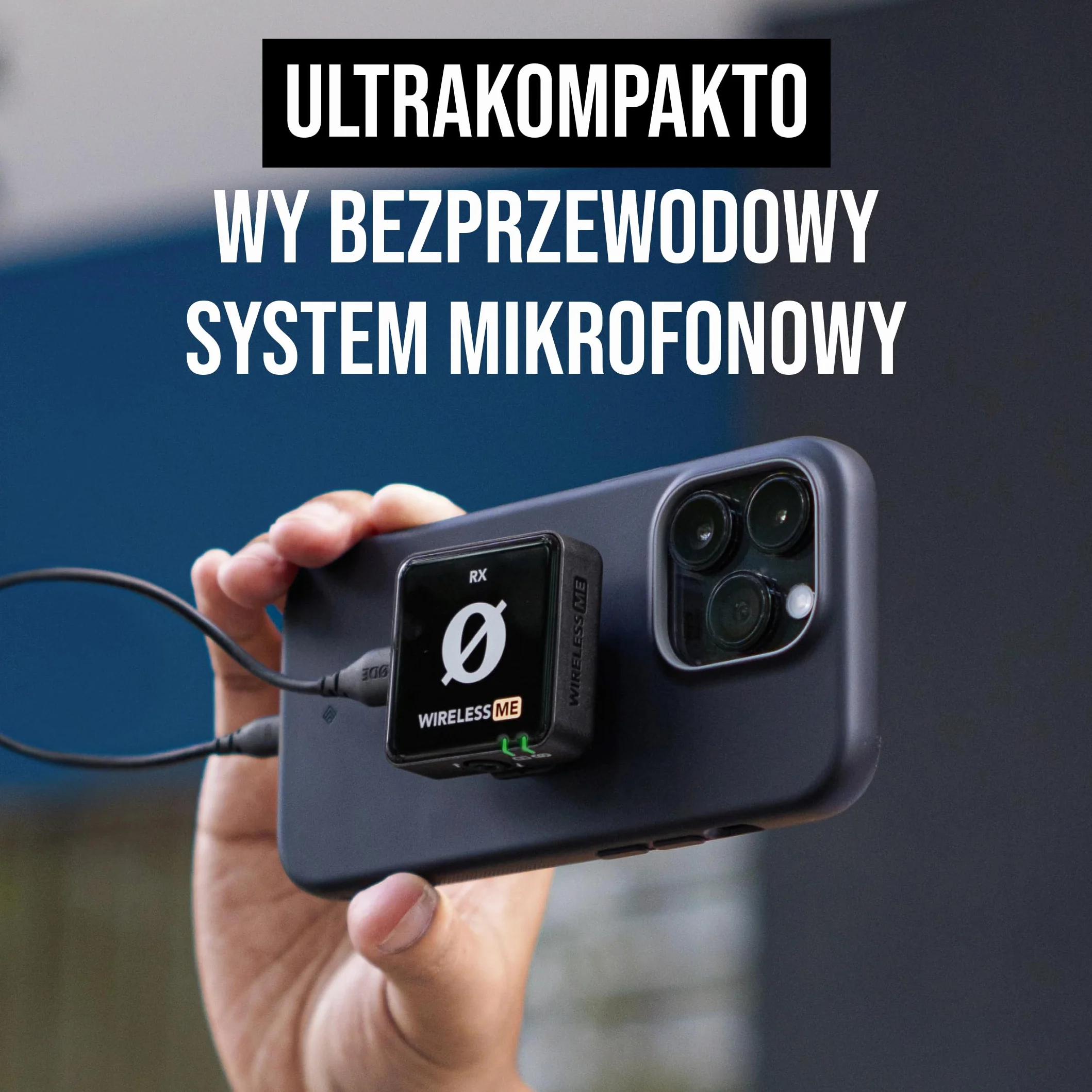 RØDE Wireless ME Dual Set - Ultrakompaktowy bezprzewodowy system mikrofonów z GainAssist, zasięgiem 100 m do filmów, wywiadów i treści (Czarny)