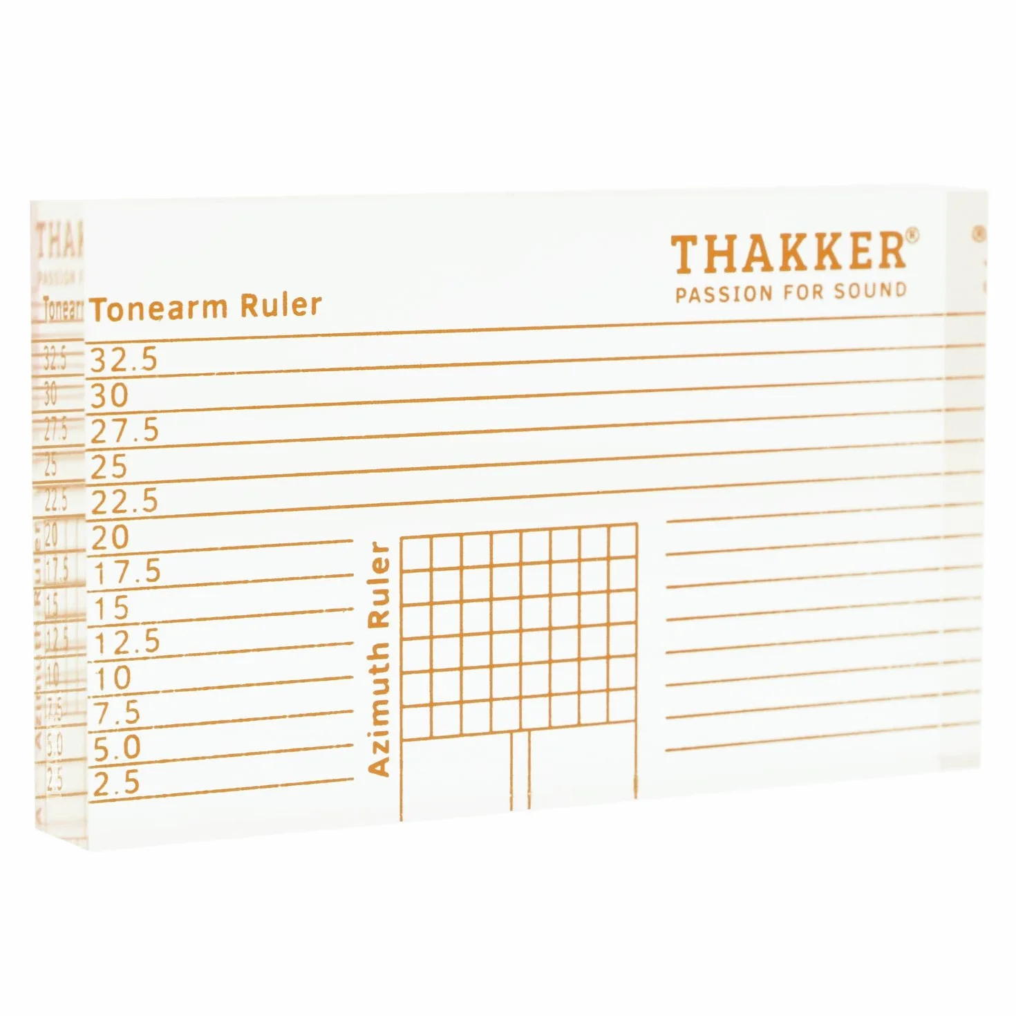 THAKKER AZR-01 – azymut i linijka | zoptymalizowana skala | regulacja gramofonu, odbiornika i ramienia