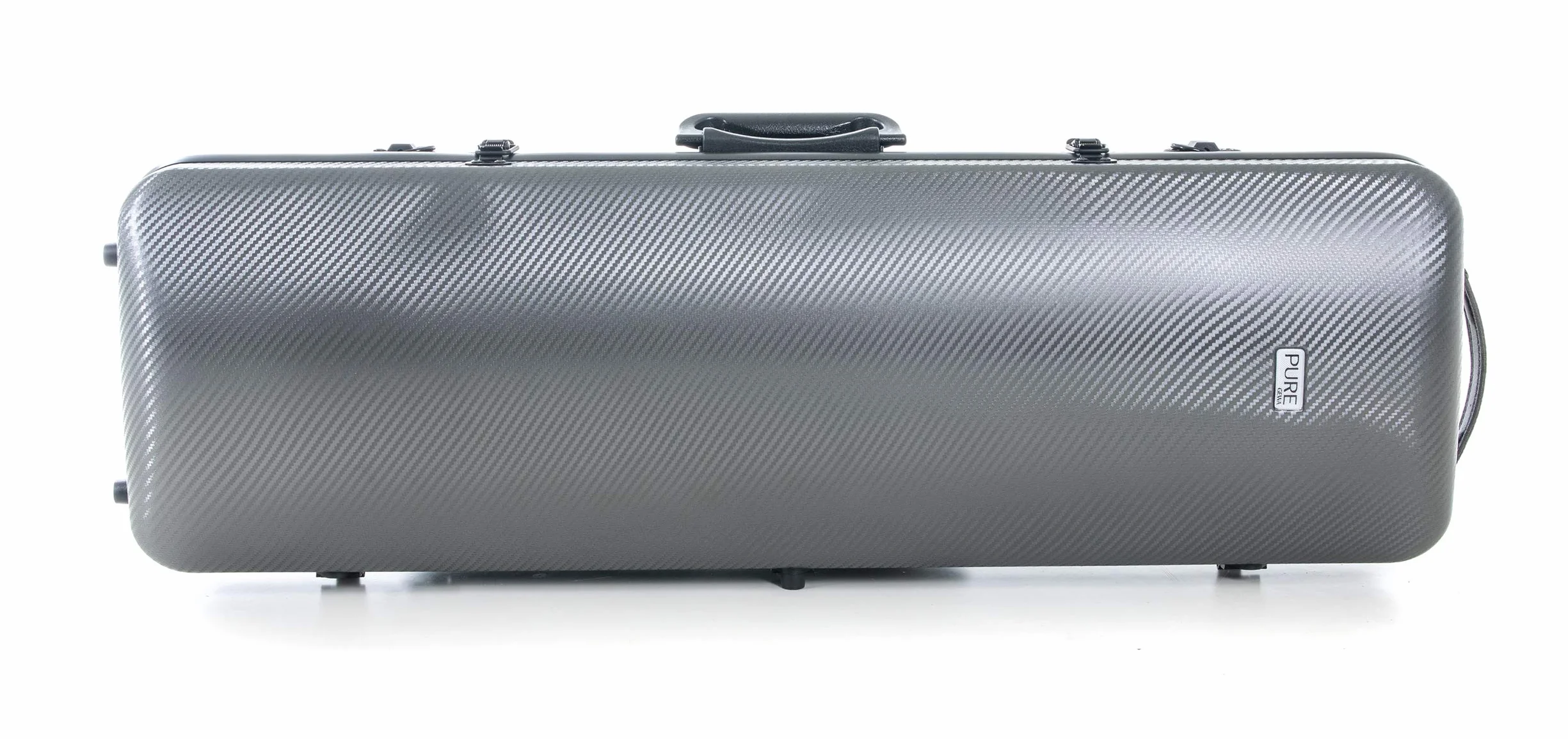 PURE GEWA Violinkoffer Polycarbonat 2.4 für Größe 4/4 grau