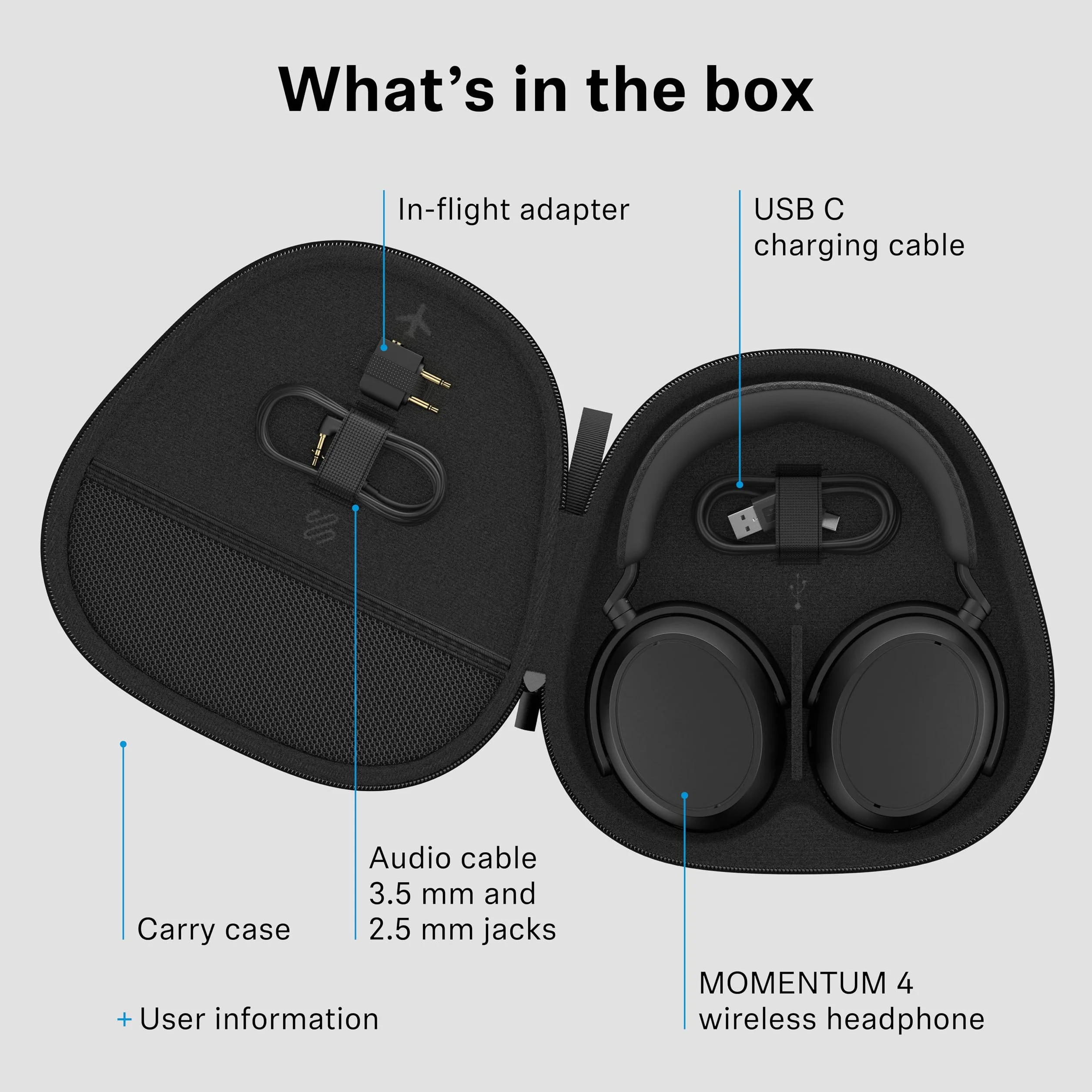 Sennheiser MOMENTUM 4 Special Edition - zestaw słuchawkowy z Bluetooth zapewniający krystaliczną czystość dźwięku podczas połączeń, z aktywnym tłumieniem hałasu, Czarny/Miedziany