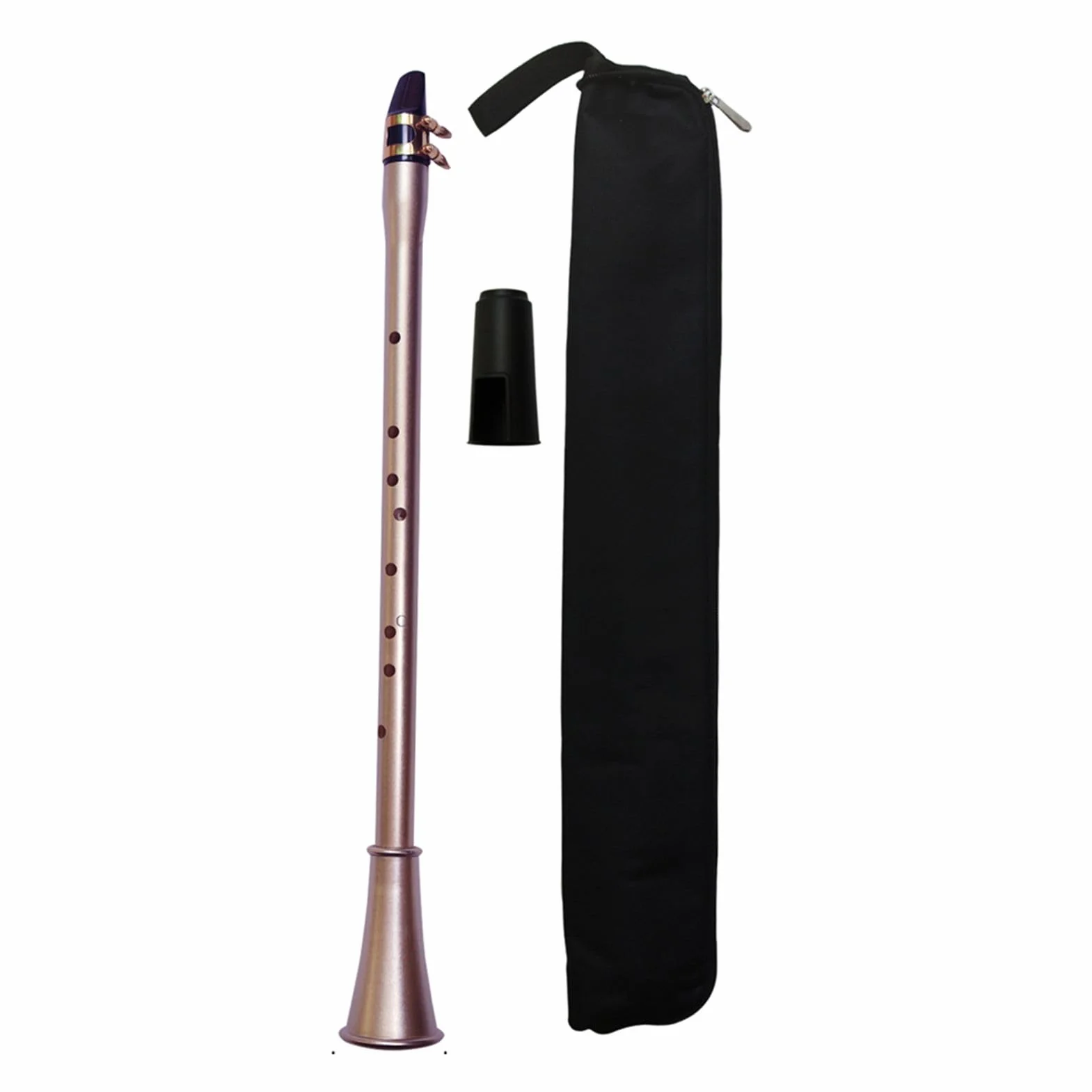 Jeffergarden Saksofon Kieszonkowy ABS Sax Mini Przenośny Saksofon C Bb Idealny dla Miłośników Muzyki (C)