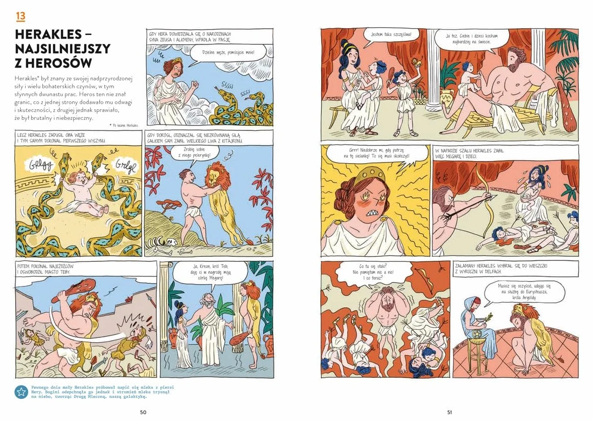 MITOLOGIA GREKÓW I RZYMIAN W KOMIKSIE