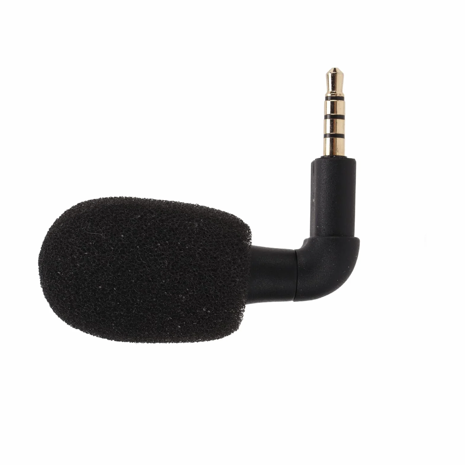 Przenośny mały mikrofon, mini wielokierunkowy mikrofon jack 3,5 mm z radiem przestrzennym 360°, odpowiedni do standardowego zestawu słuchawkowego TRRS CTIA 3,5 mm