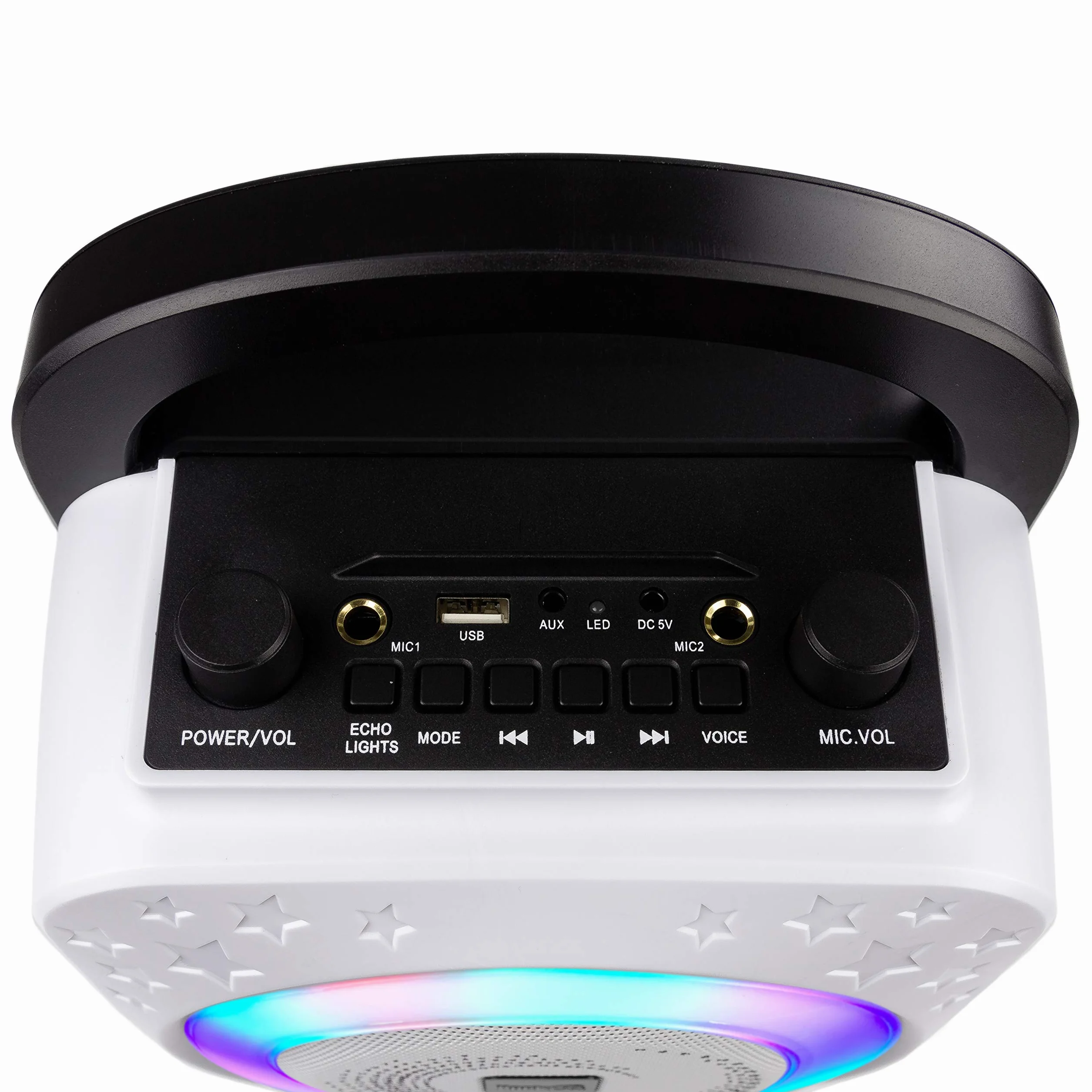 RockJam Bluetooth urządzenie do karaoke z dwoma mikrofonami