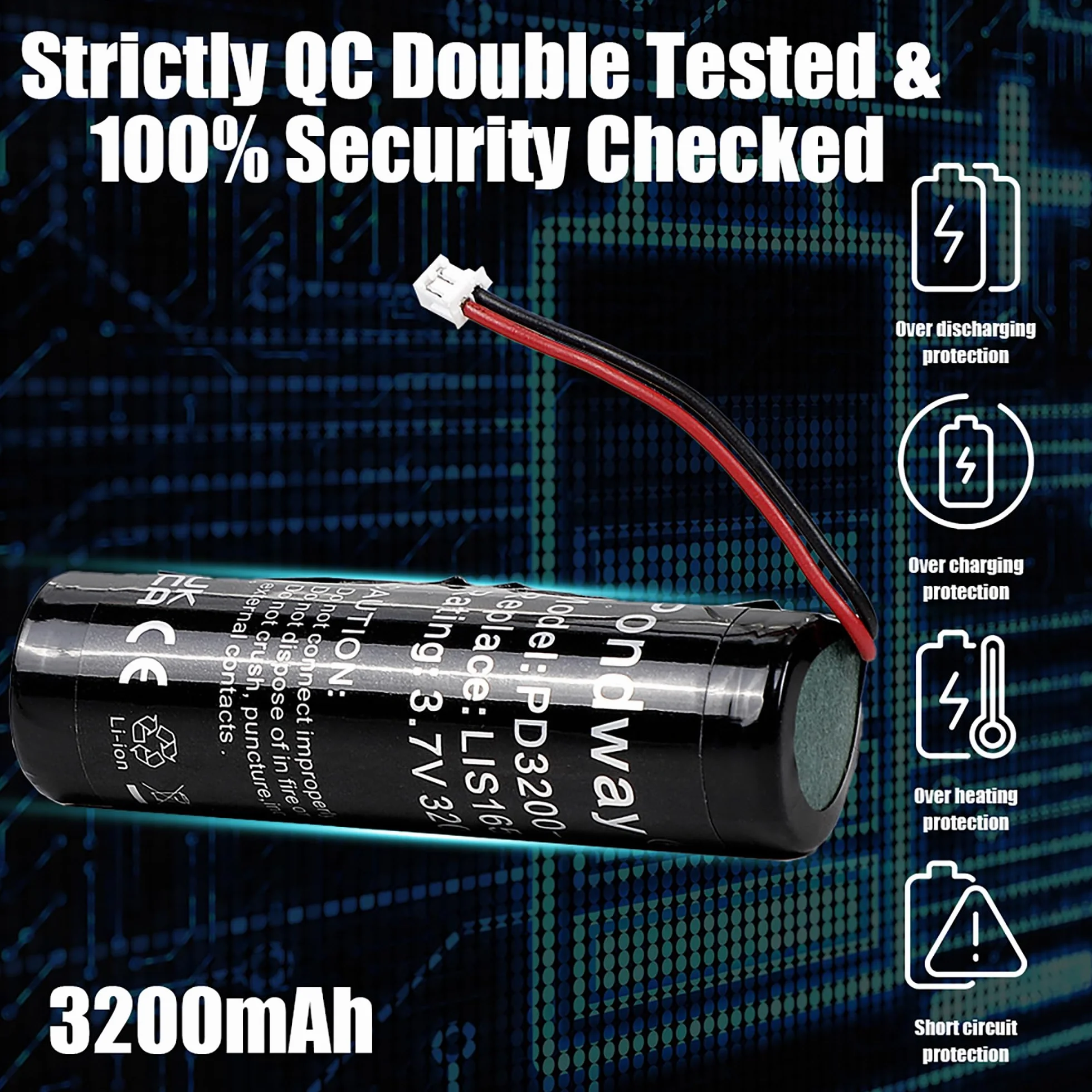 3000 mAh 3,7 V LIS1651 bateria zamienna kompatybilna z Sony Playstation PS4 Move Motion Controller LIS1654 CECH-ZCM2E CECH-ZCM2U akumulator litowo-jonowy do ponownego ładowania