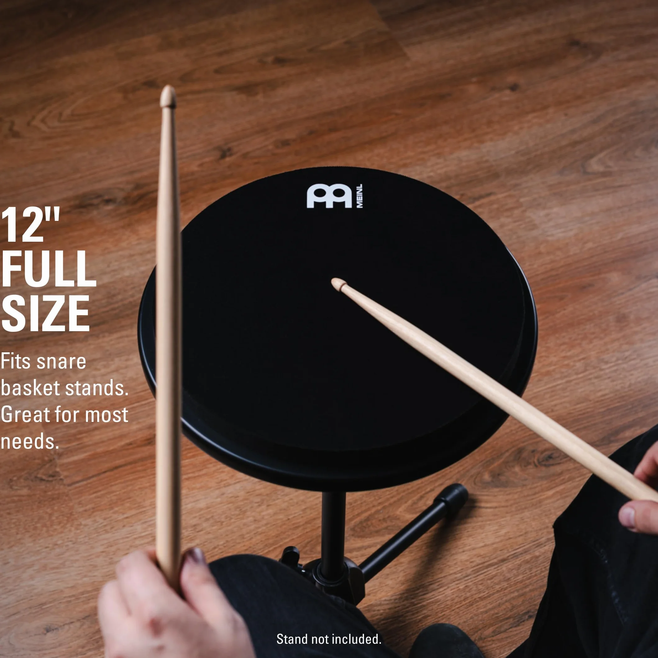 Meinl 12" Marshmallow Pad Black Base
