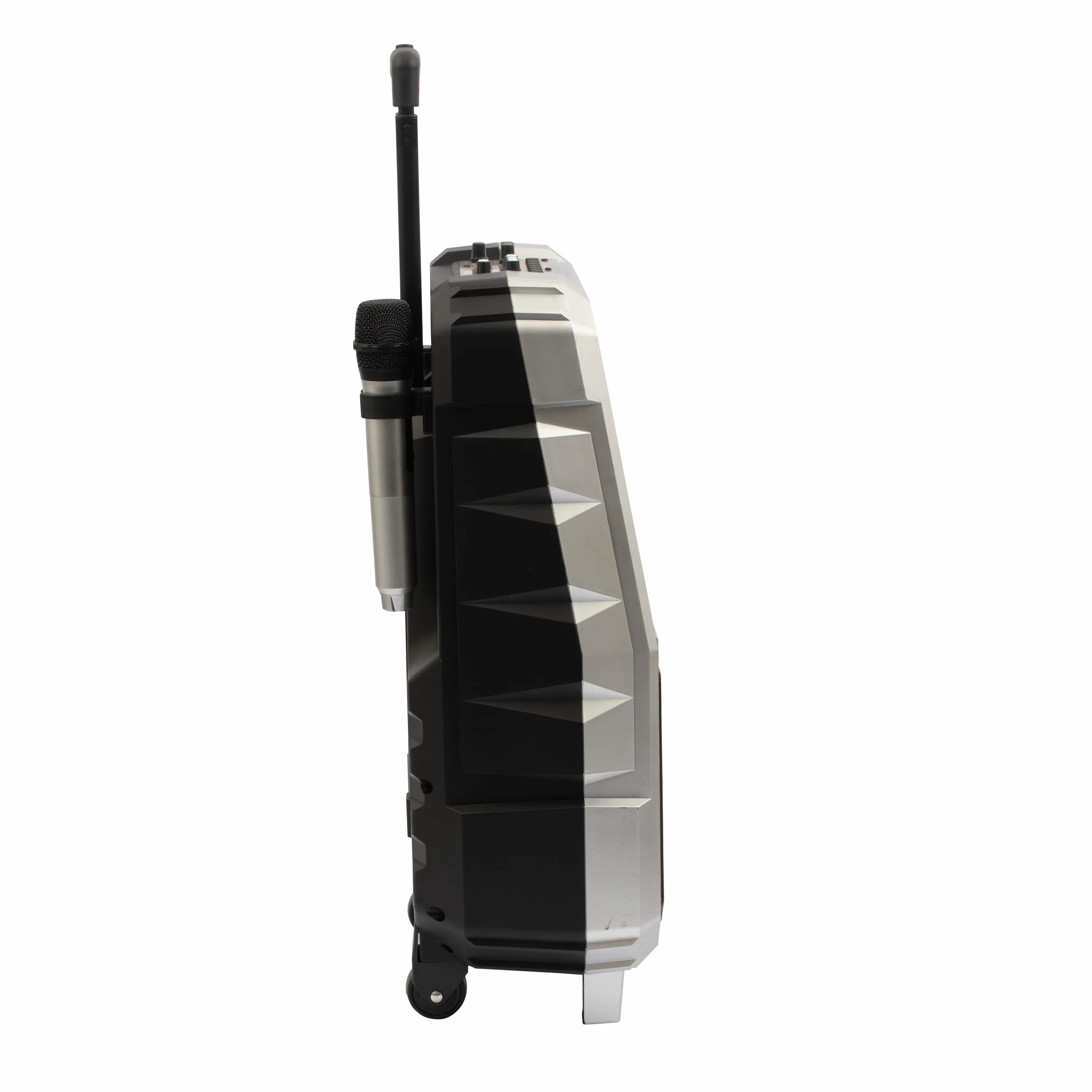 Canta Tu Karaoke 1.5 2024-karaoke profesjonalny z mikrofonem bezprzewodowym, nowy system operacyjny, szerszy wyświetlacz dotykowy, połączenie Wi-Fi, efekty głosowe, akumulator, zmieniacz głosu,
